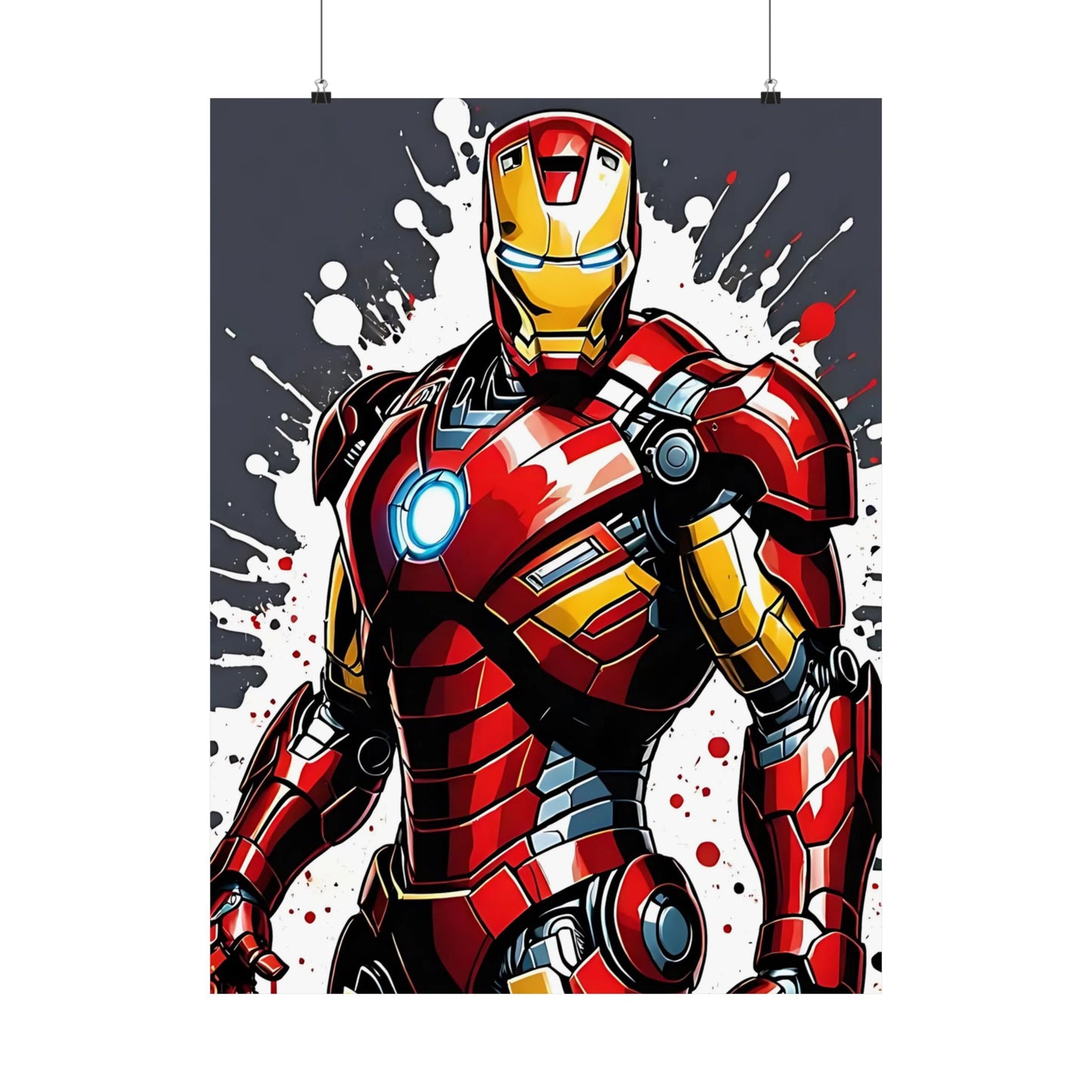 Armored Hero Premium Art Poster