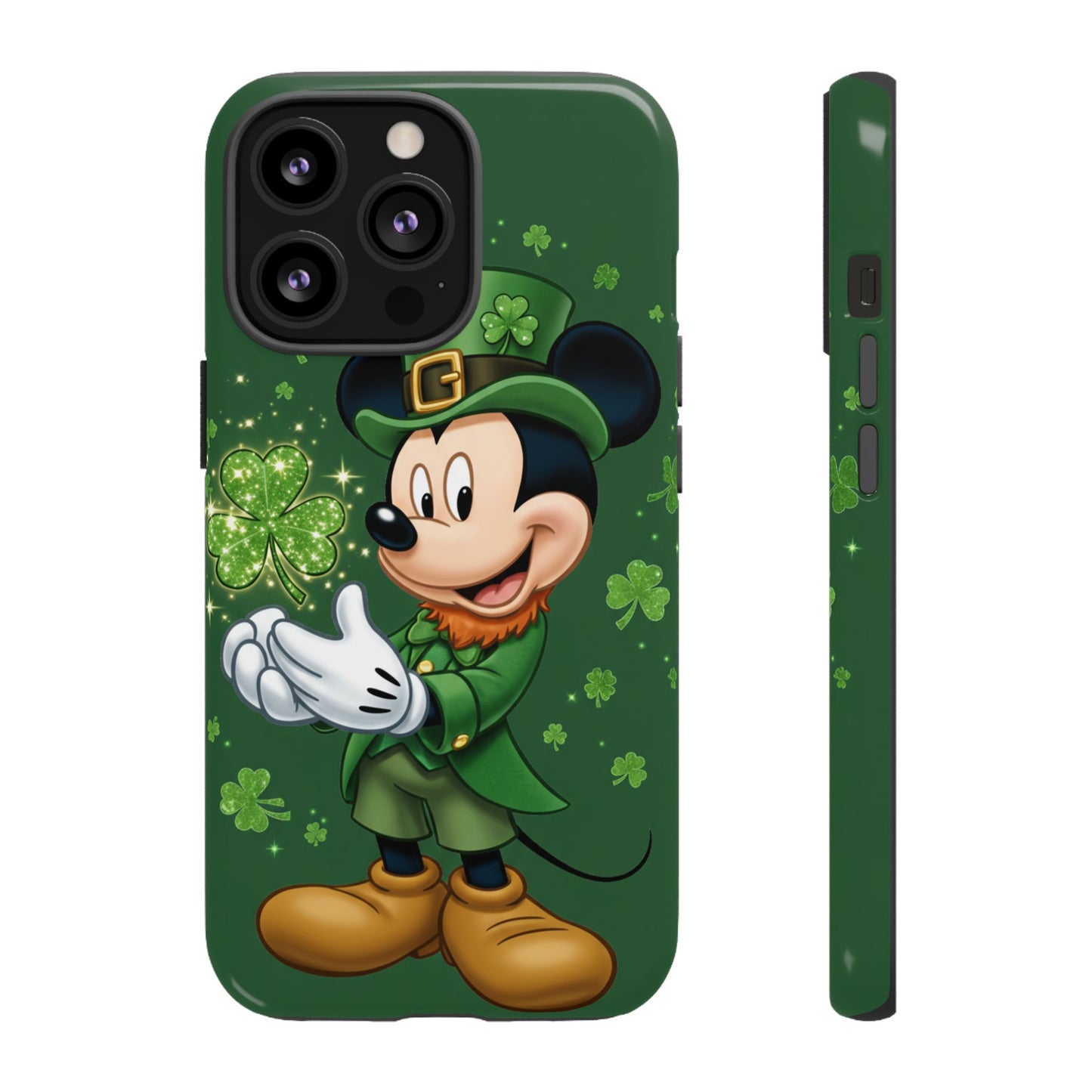 Disney Mickey Shamrock Durable Phone Case