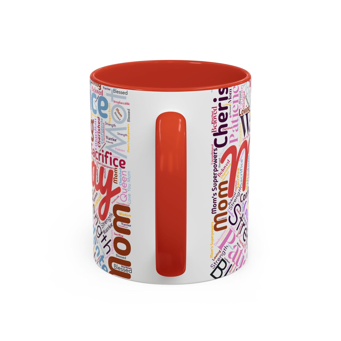 Colorful Mother's Day Word Art Mug