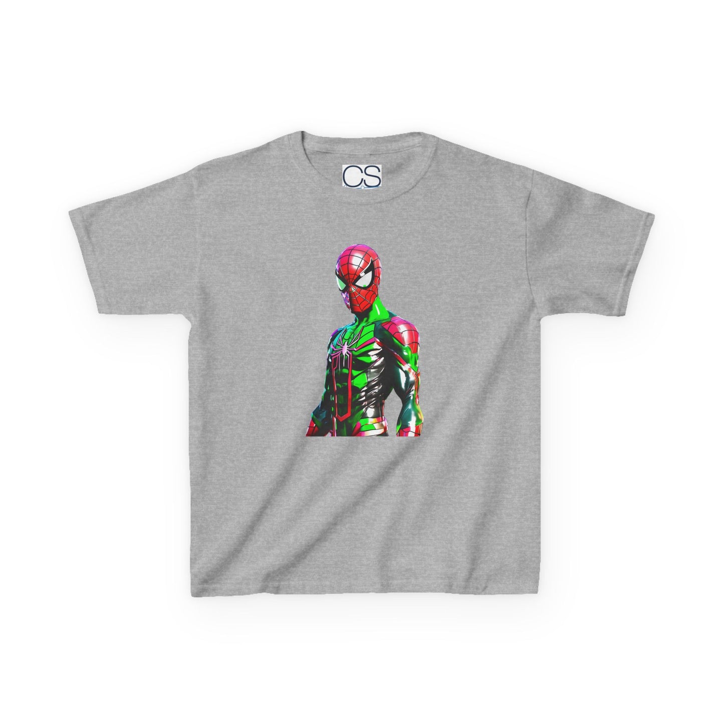 Spider-Man St. Patrick's Day Kids Heavy Cotton T-Shirt