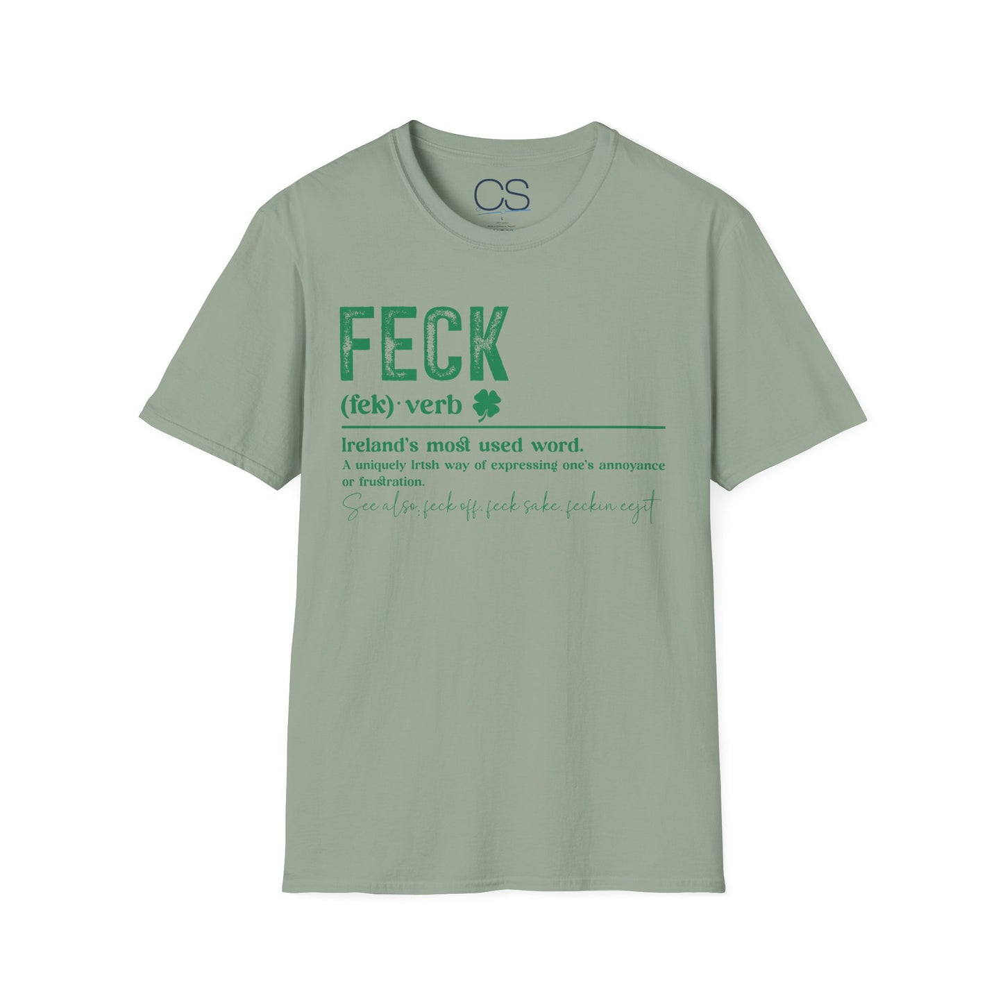 Luck of the Irish Shamrock Unisex Softstyle T-Shirt