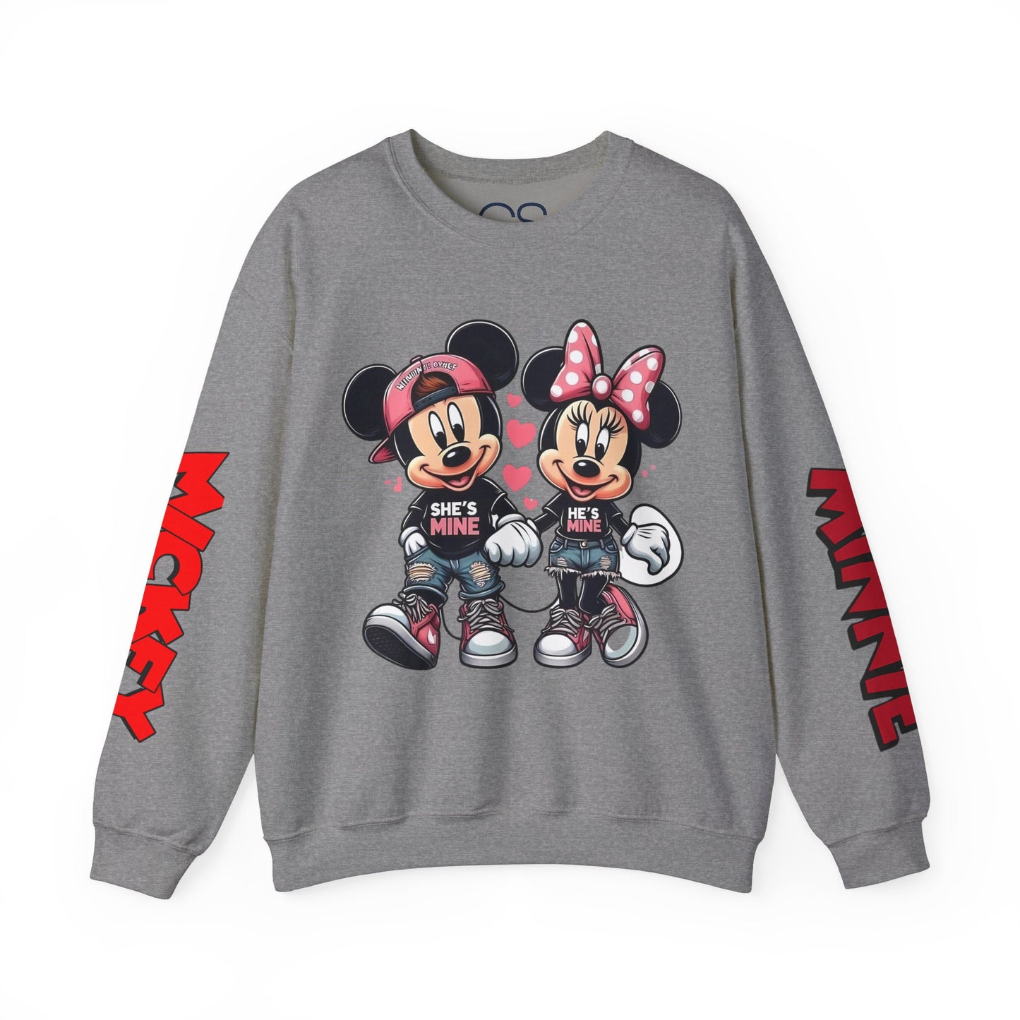 Mickey & Minnie Couples Crewneck Sweatshirt