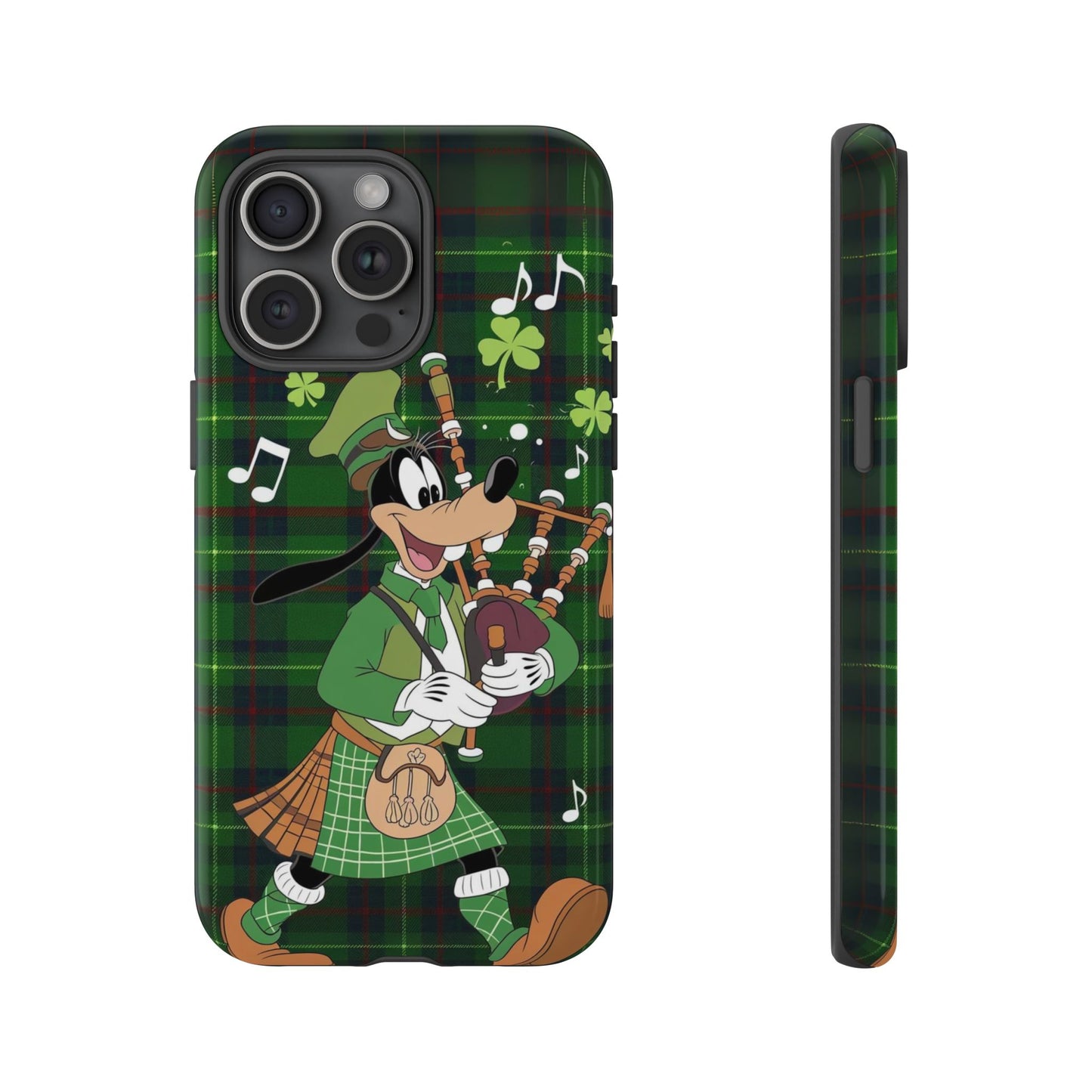 Disney Goofy St. Patrick's Day Durable Phone Case