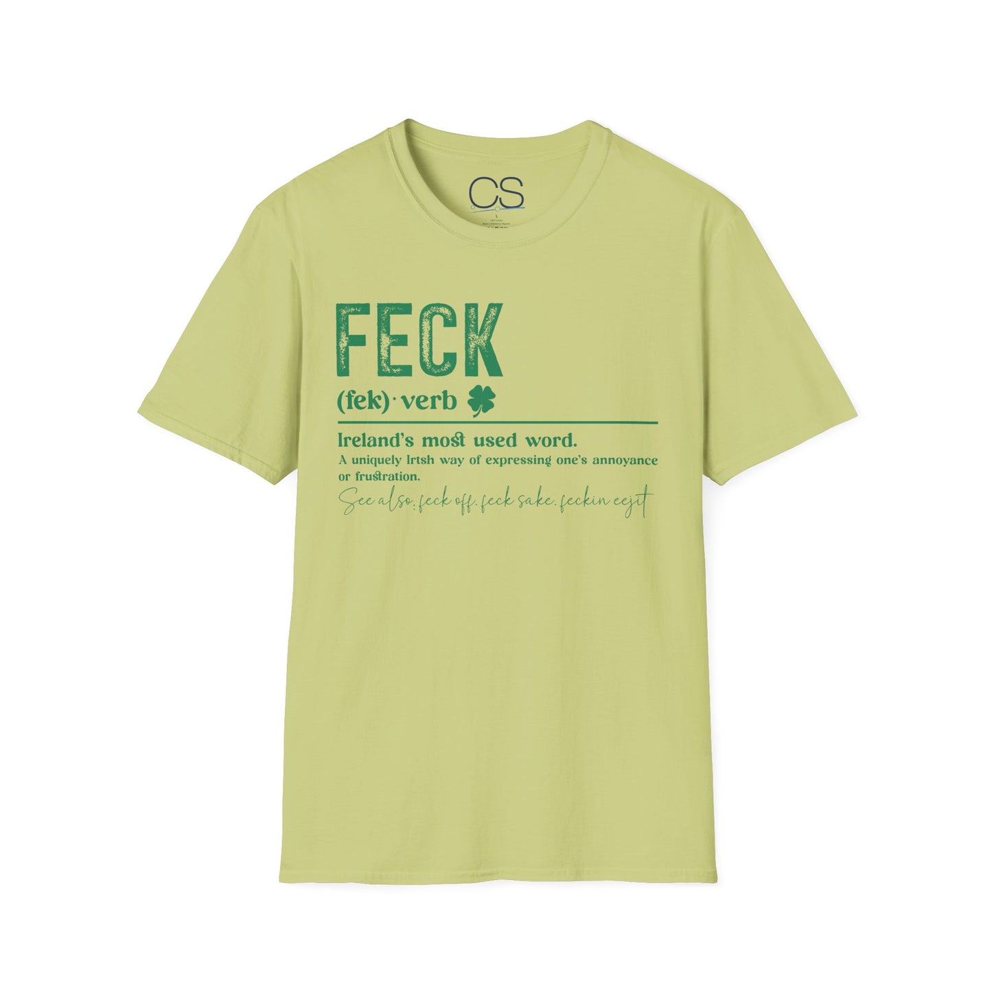 Luck of the Irish Shamrock Unisex Softstyle T-Shirt