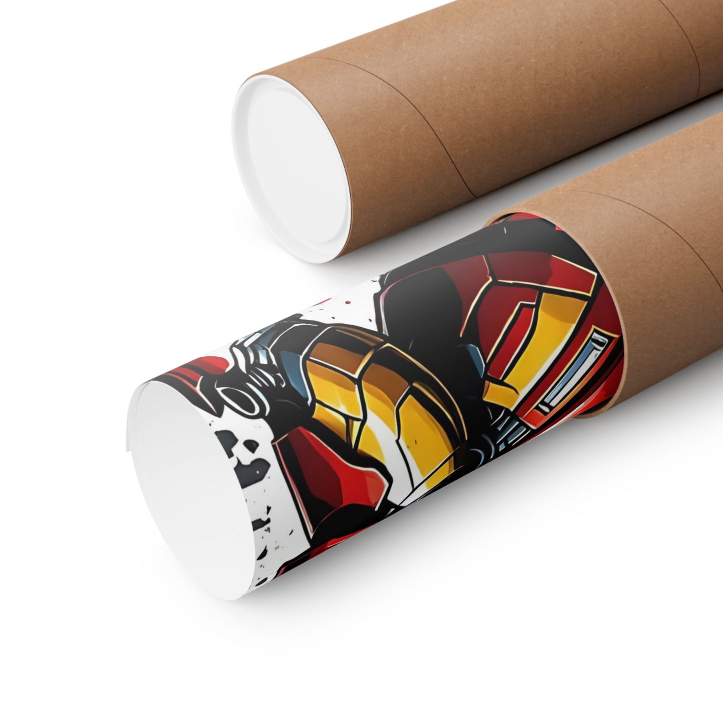 Armored Hero Premium Art Poster