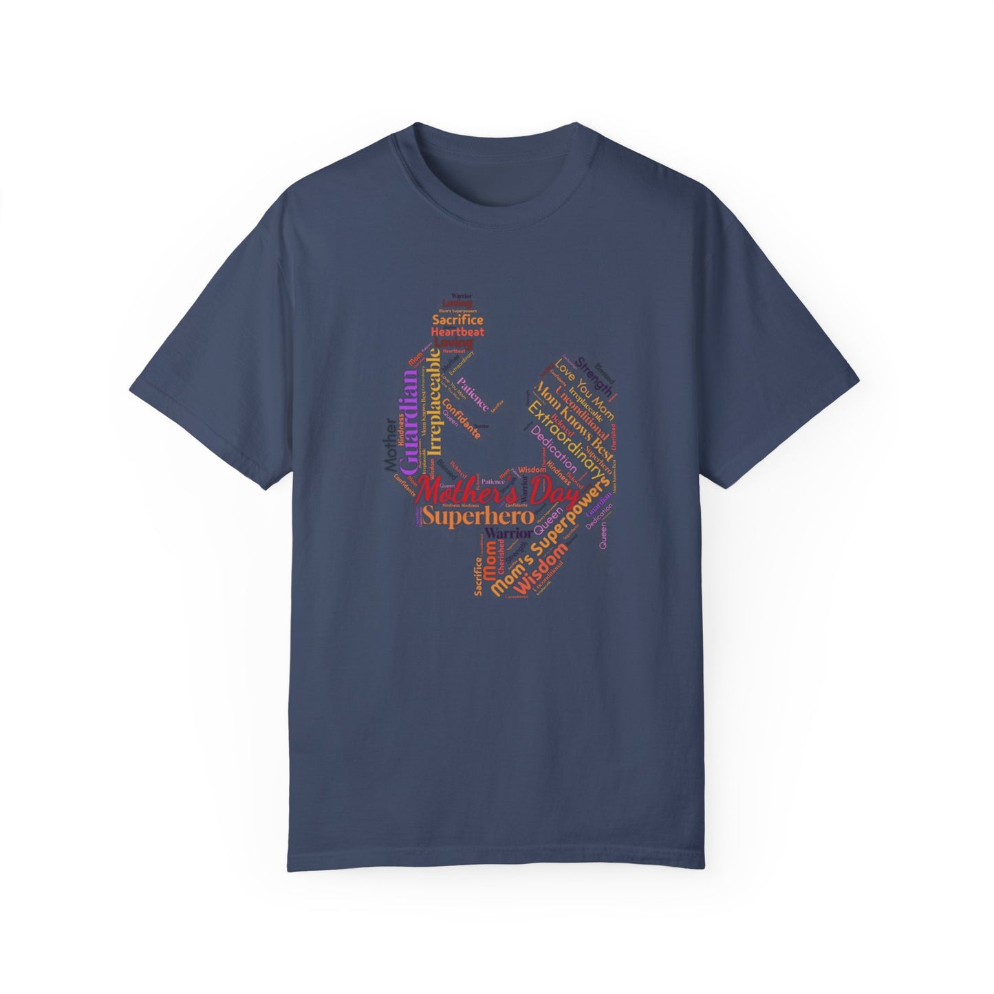 Mother and Child Word Art T-Shirt