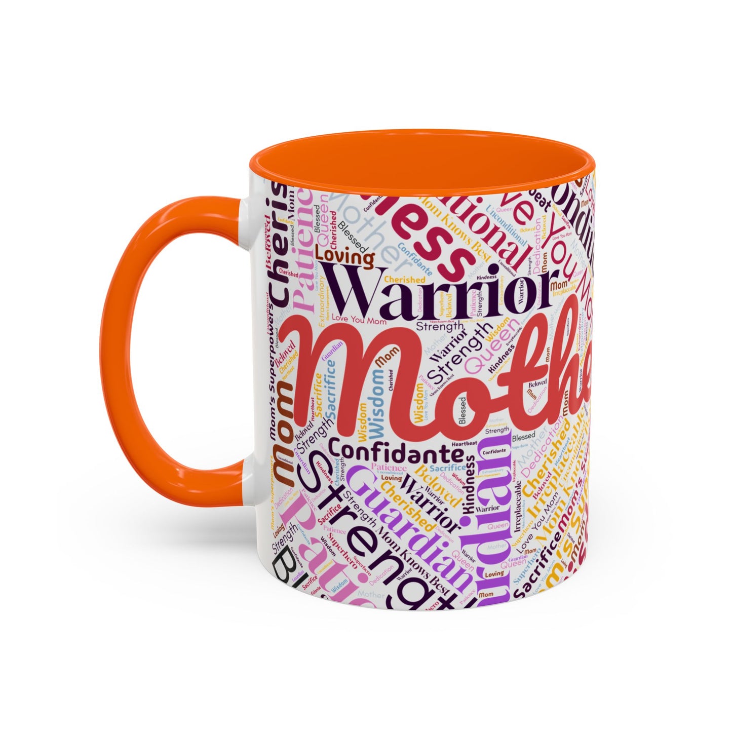 Colorful Mother's Day Word Art Mug