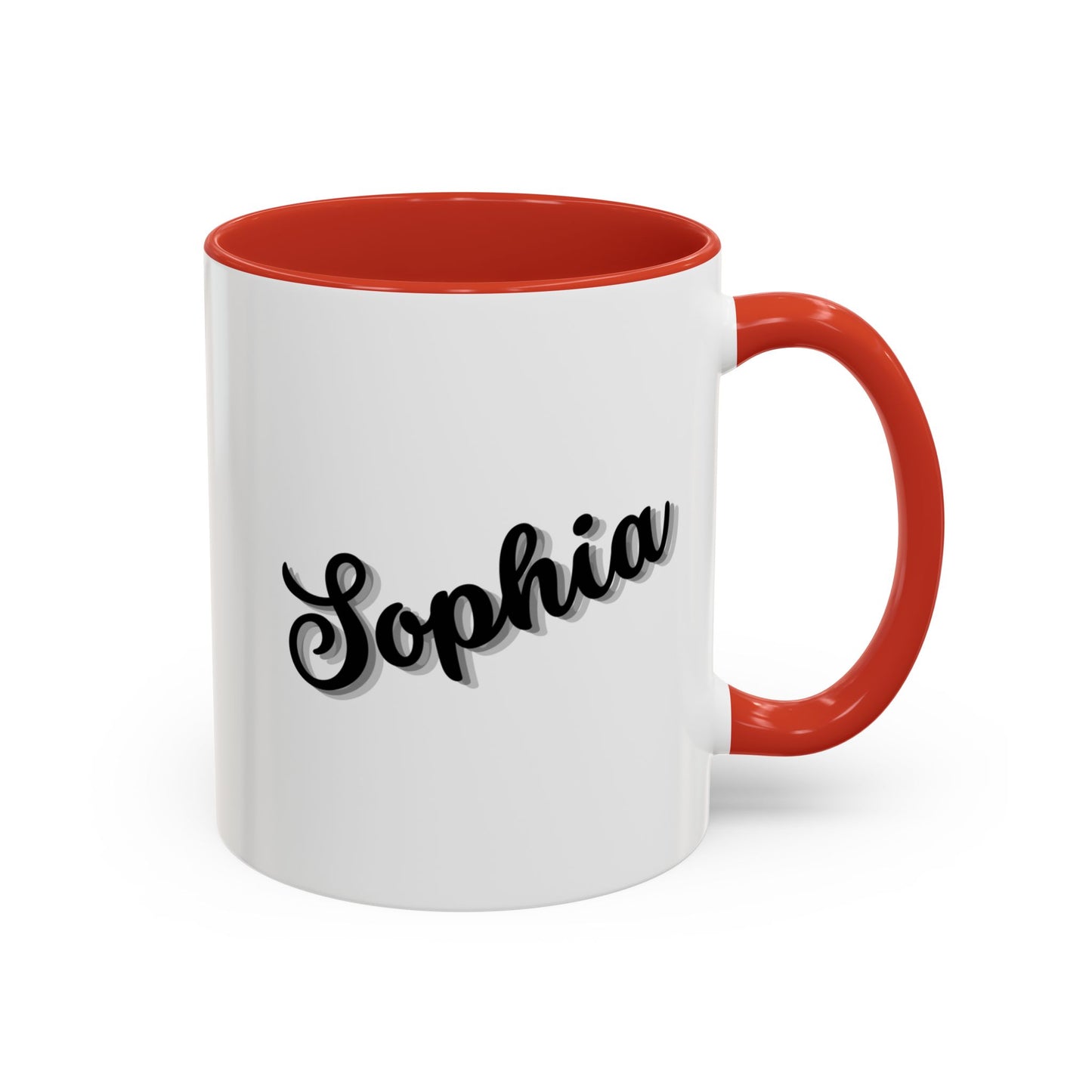 Custom "You Are Loved" Valentine's Day Color Mug with Personalized Name
