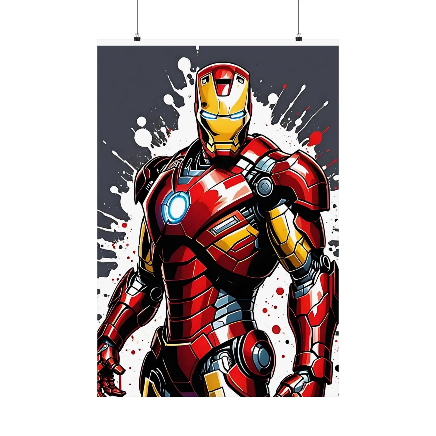 Armored Hero Premium Art Poster