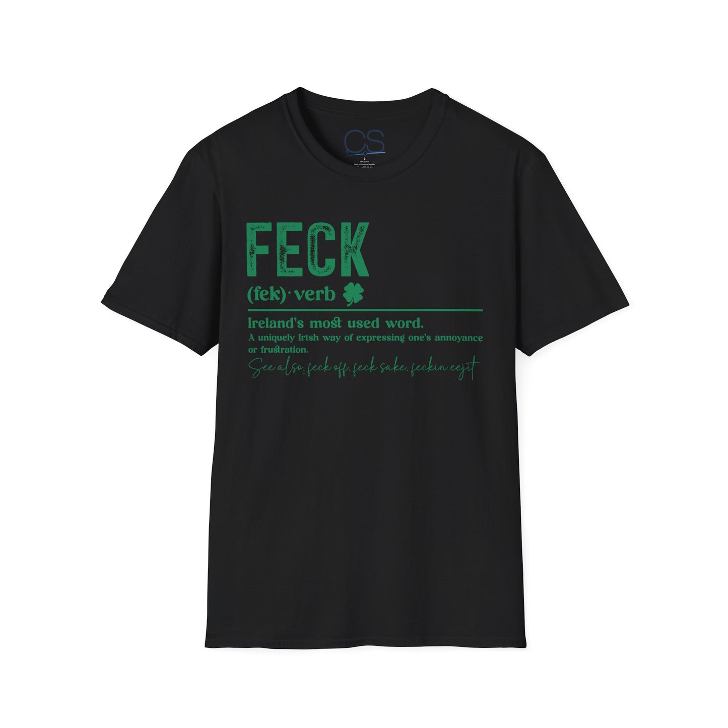 Luck of the Irish Shamrock Unisex Softstyle T-Shirt