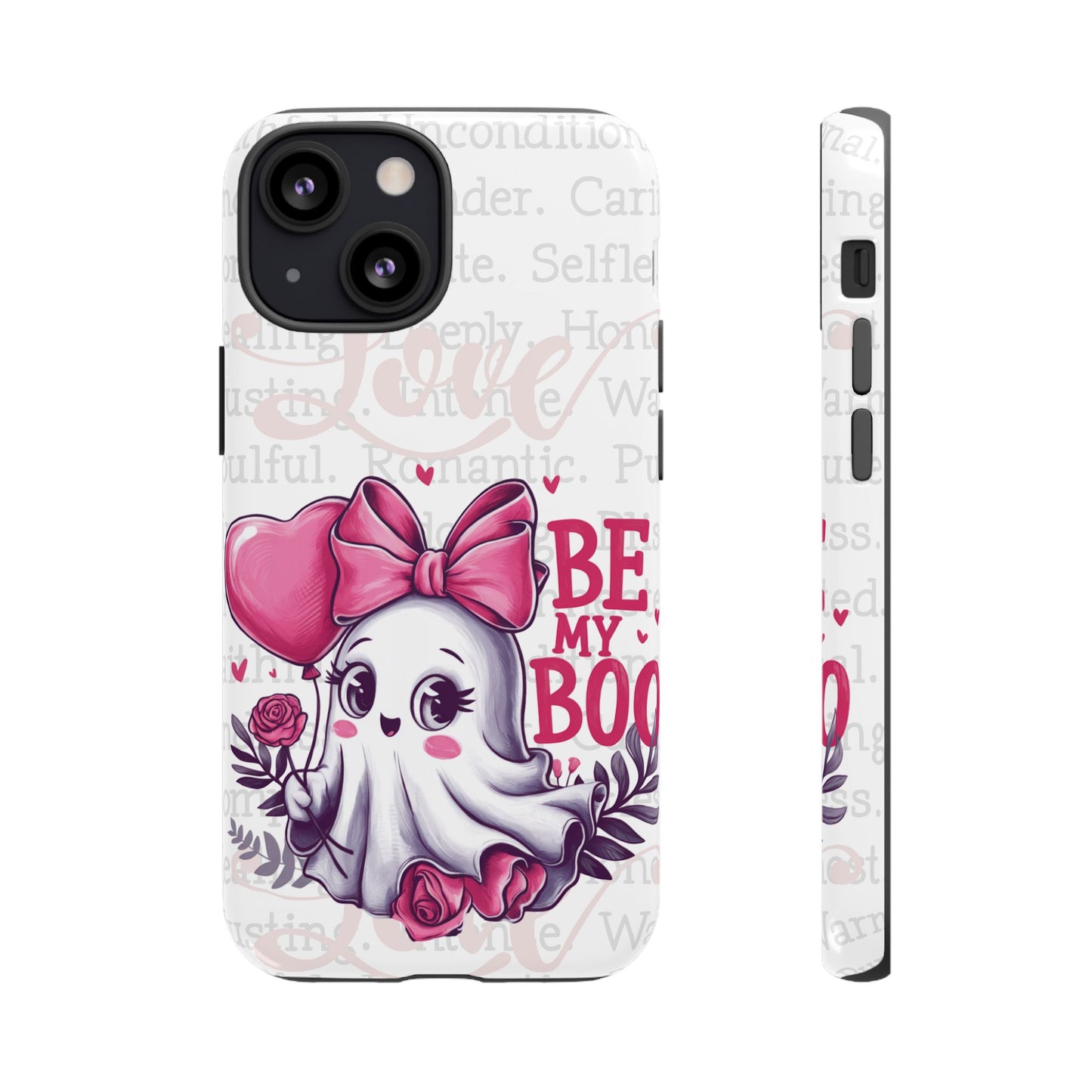 Be My Boo Ghost Patterned Durable Phone Case