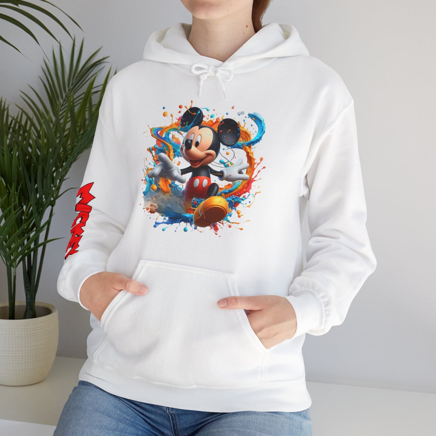 Mickey Mouse Splash Hooded Sweatshirt