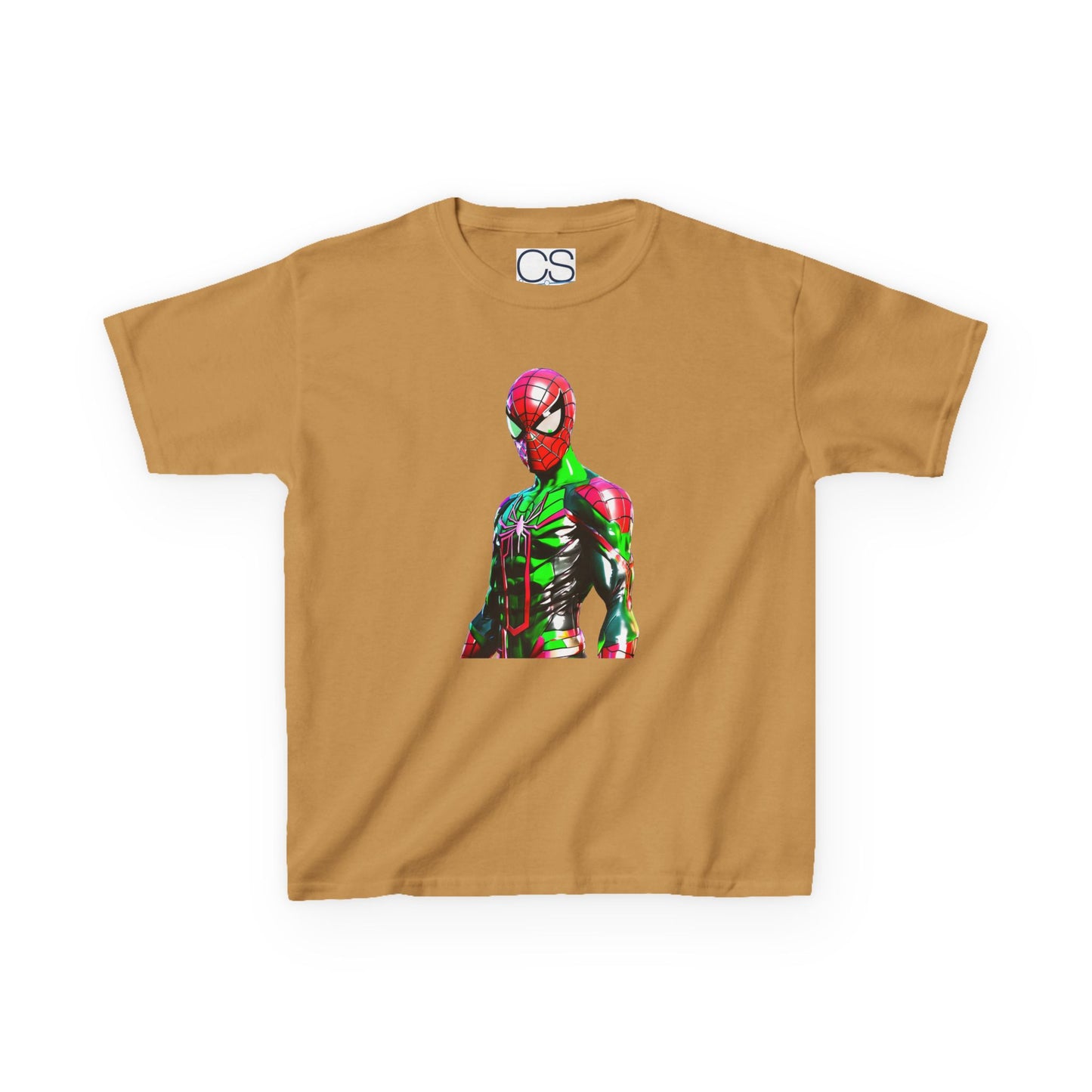Spider-Man St. Patrick's Day Kids Heavy Cotton T-Shirt