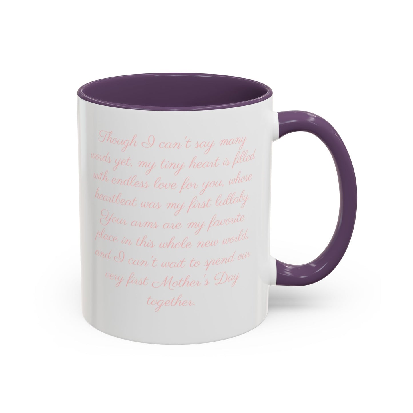 My First Mother's Day Mug Pink - Newborn Baby Message