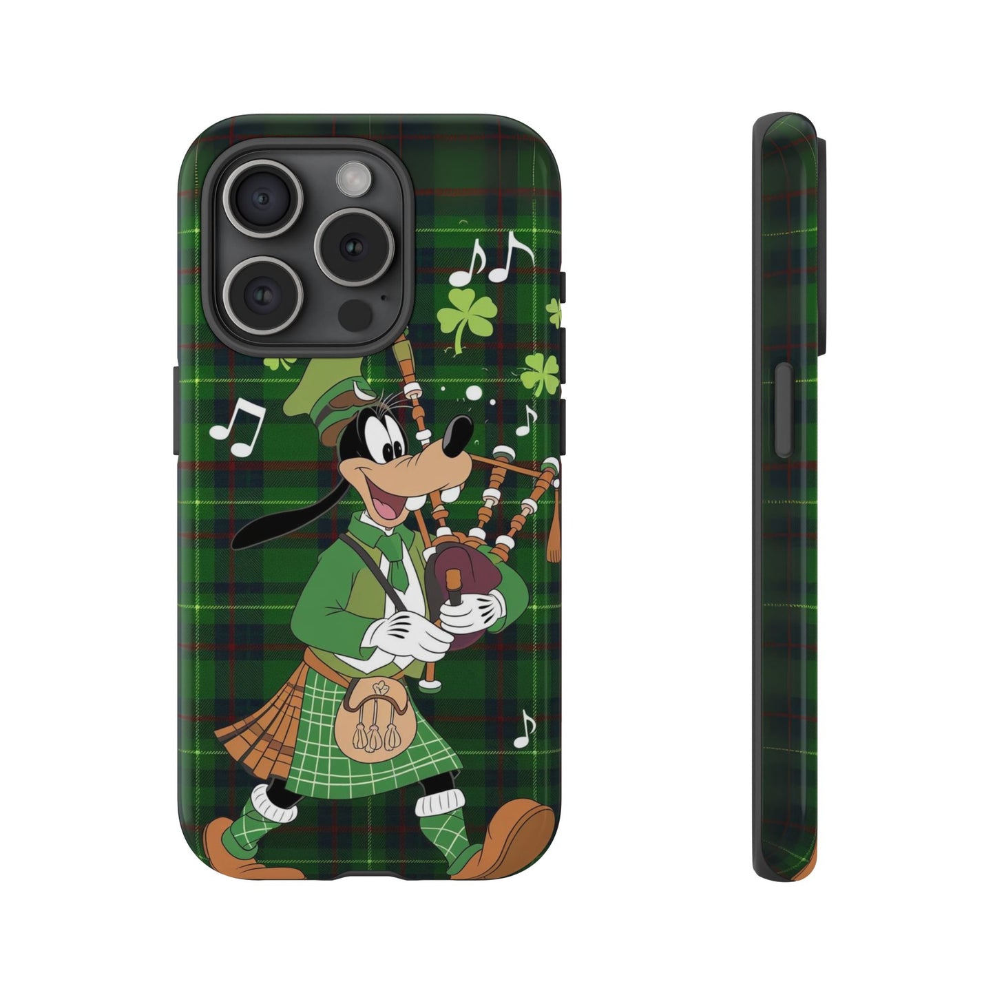 Disney Goofy St. Patrick's Day Durable Phone Case