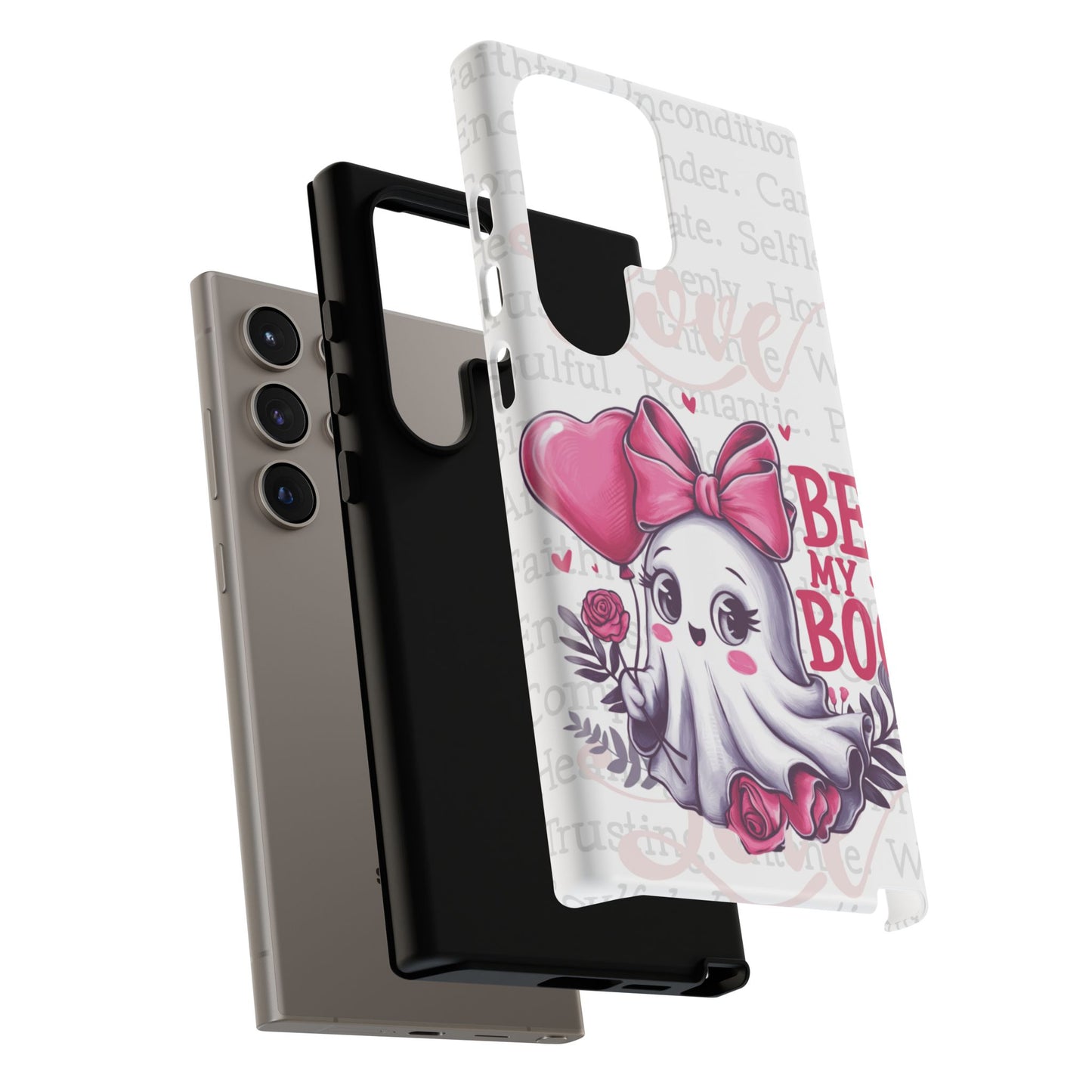 Be My Boo Ghost Patterned Durable Phone Case