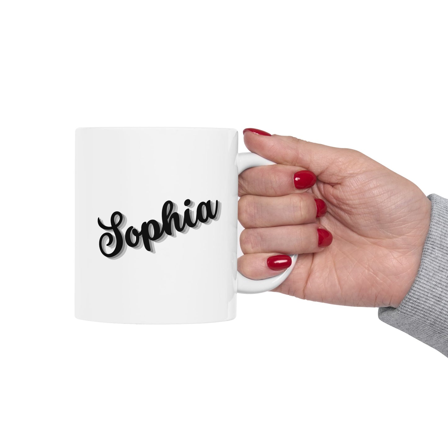 Custom "You Are Loved" Valentine's Day Mug with Personalized Name