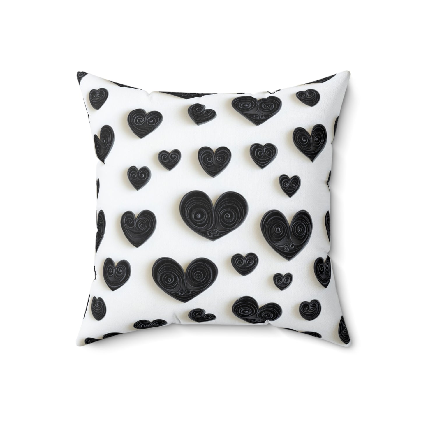 Modern Heart Pattern Throw Pillow