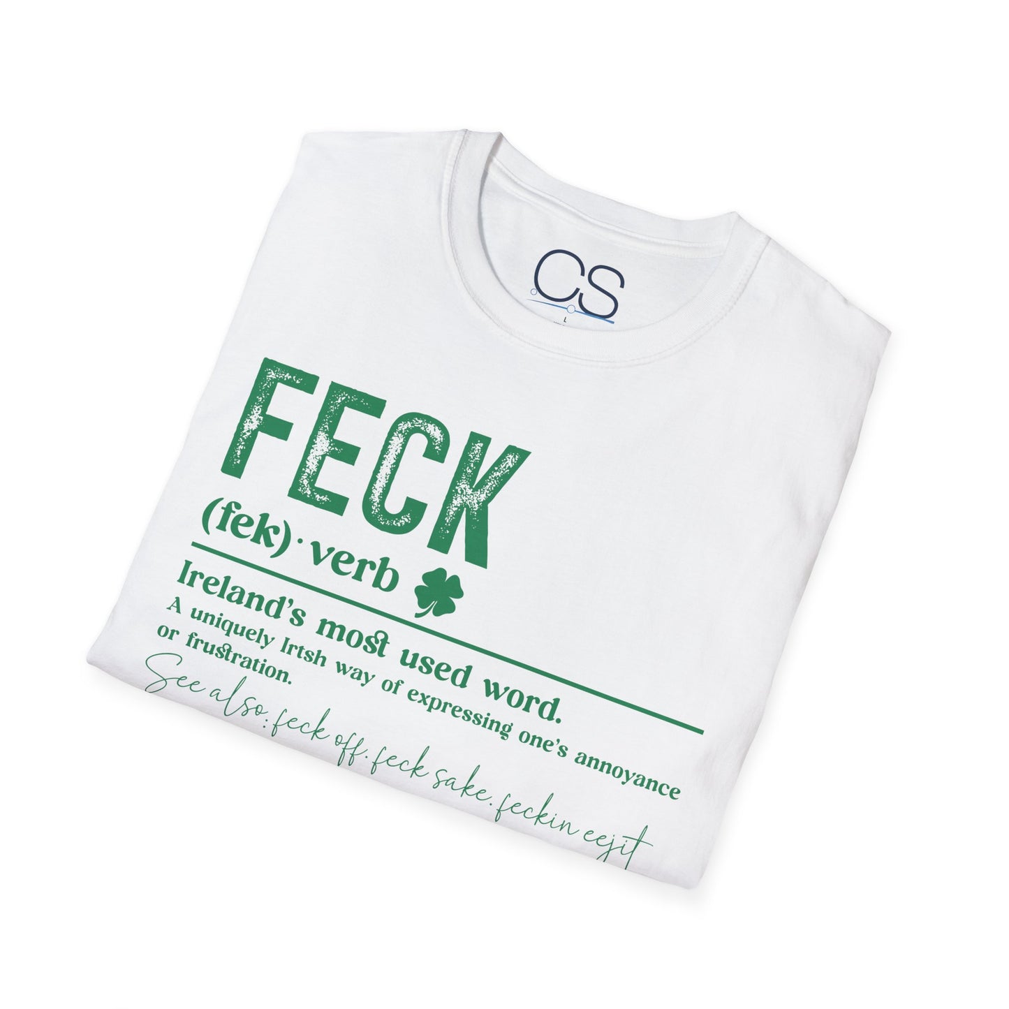 Luck of the Irish Shamrock Unisex Softstyle T-Shirt