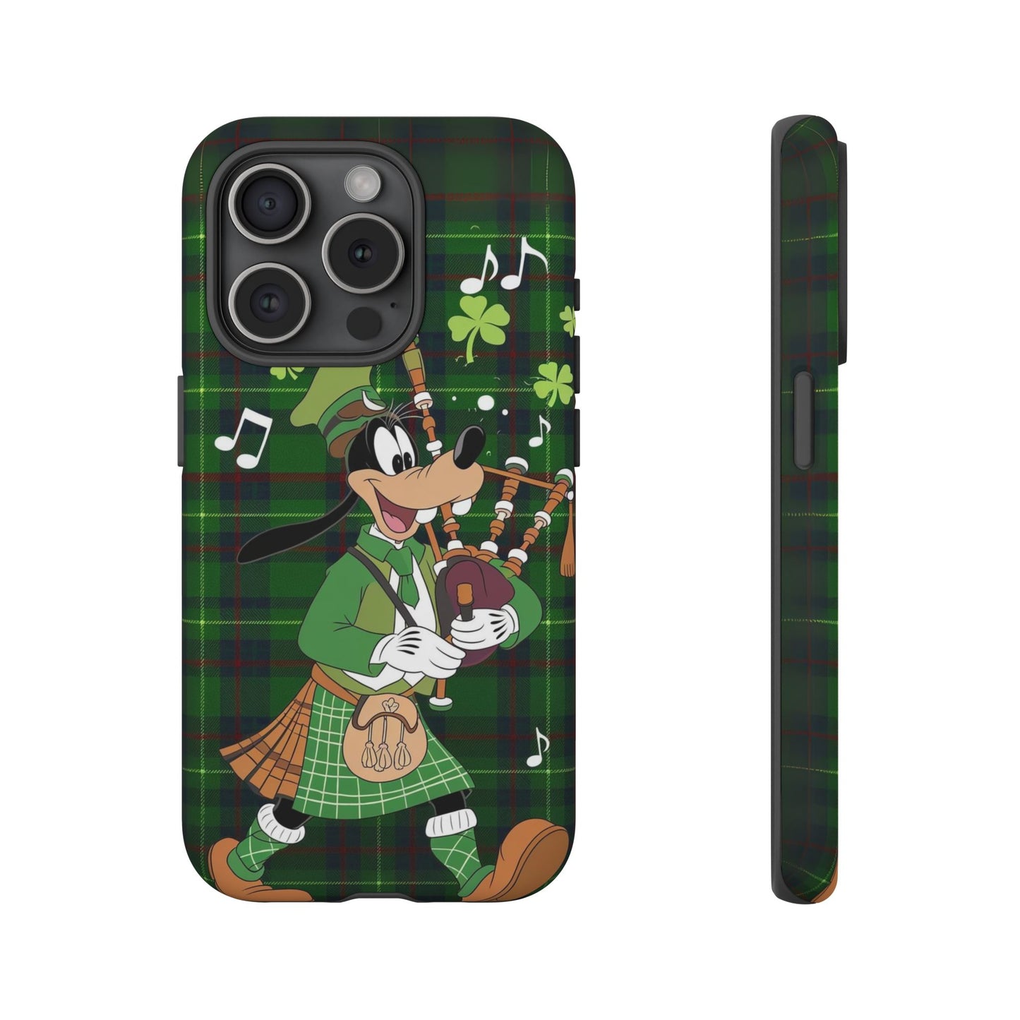 Disney Goofy St. Patrick's Day Durable Phone Case