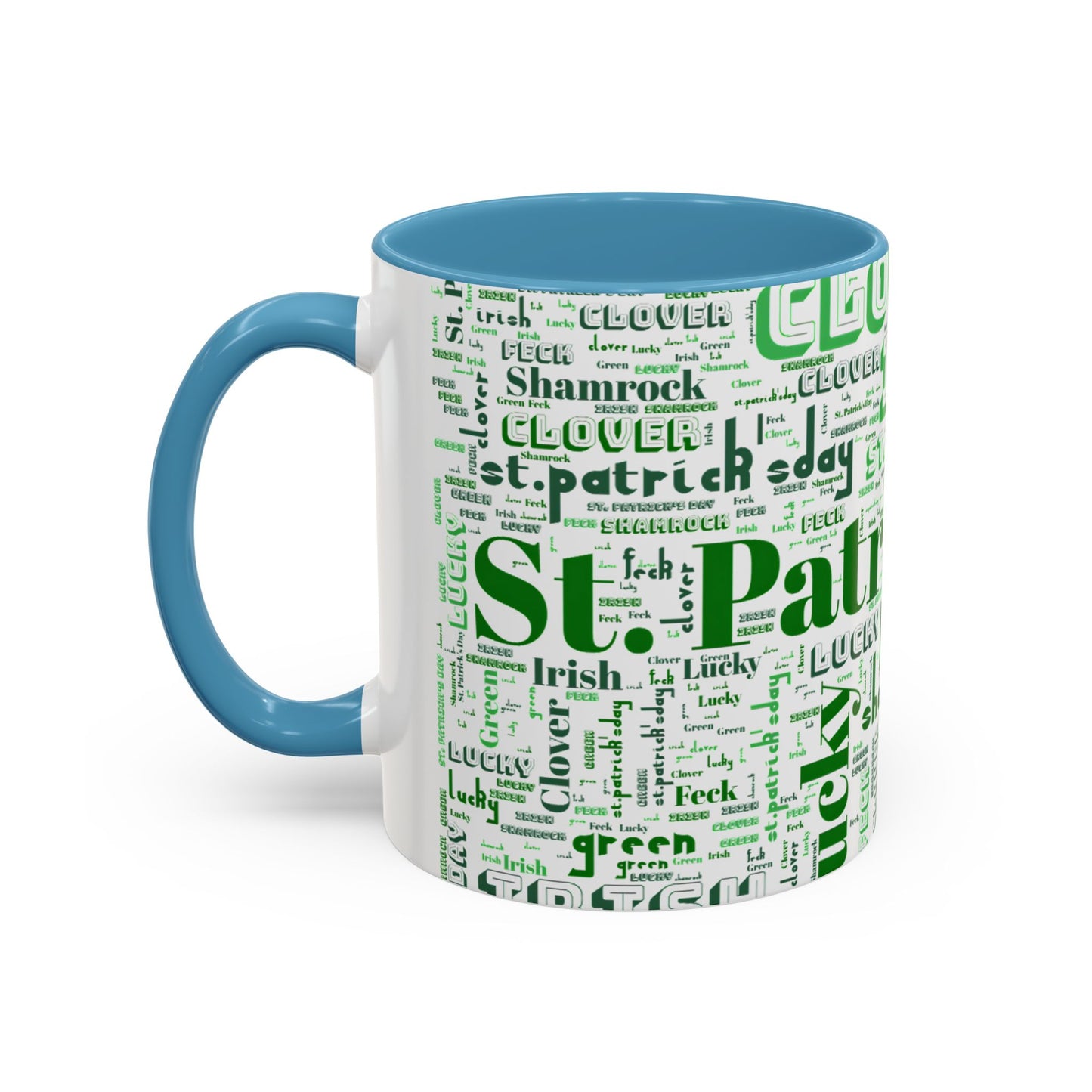 Irish St. Patrick's Day Word Art Mug