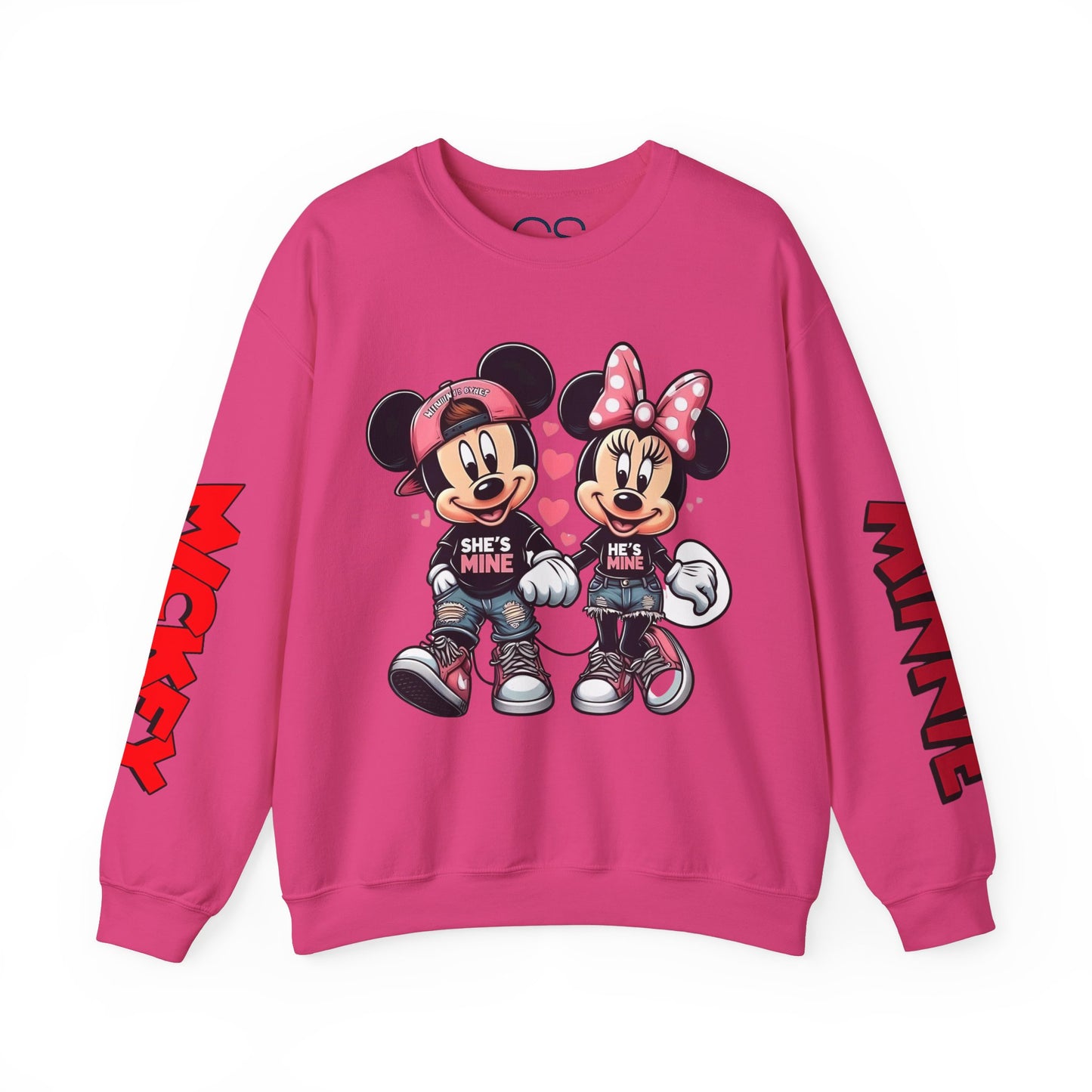 Mickey & Minnie Couples Crewneck Sweatshirt