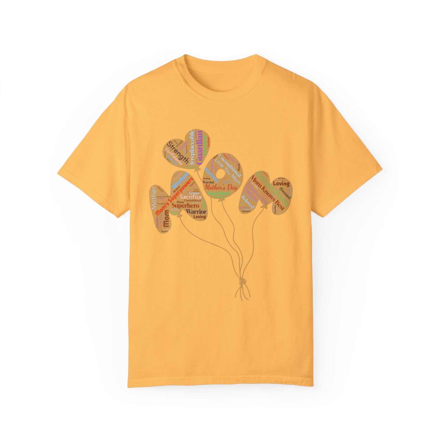 Product Title "Mother's Day Heart Balloons T-Shirt