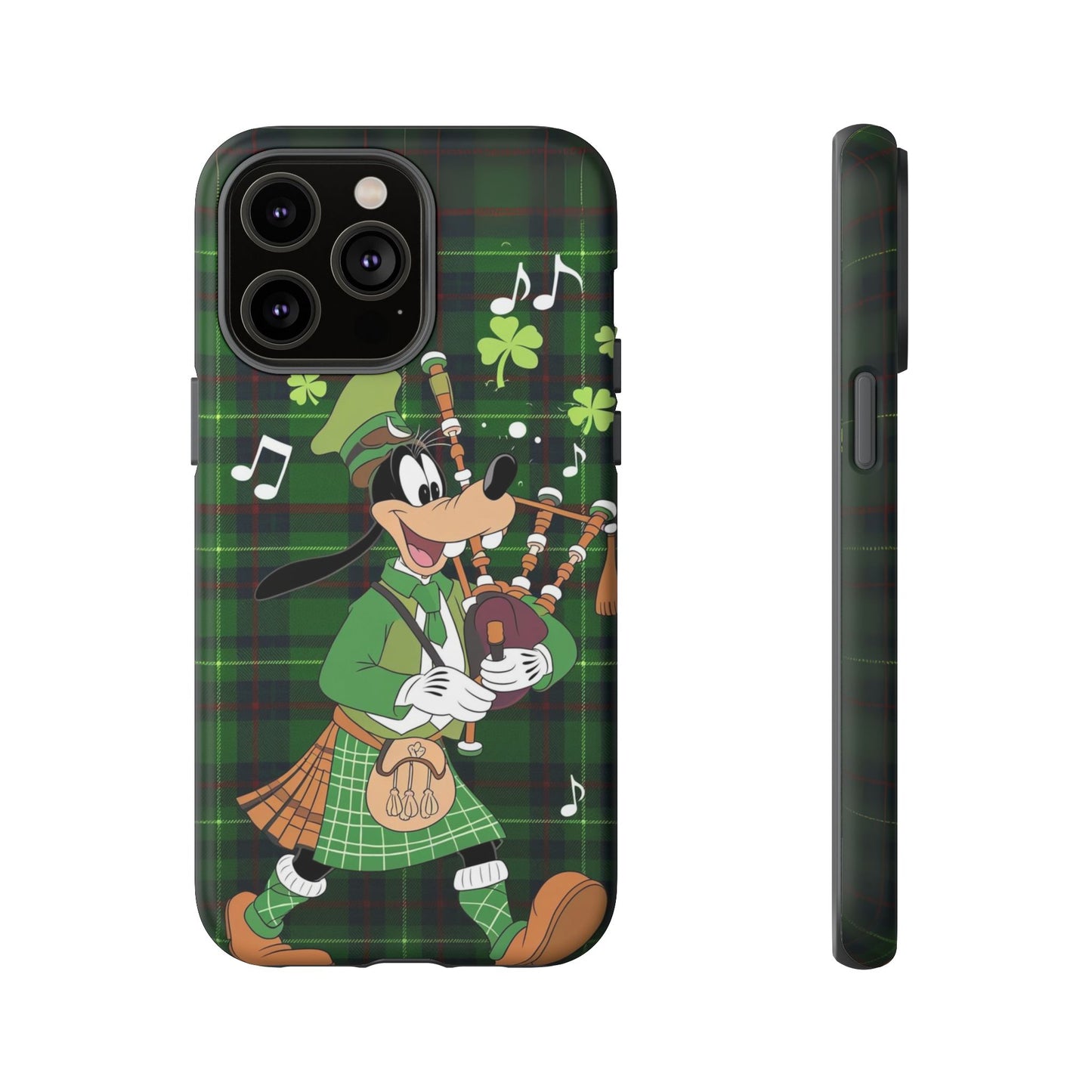 Disney Goofy St. Patrick's Day Durable Phone Case