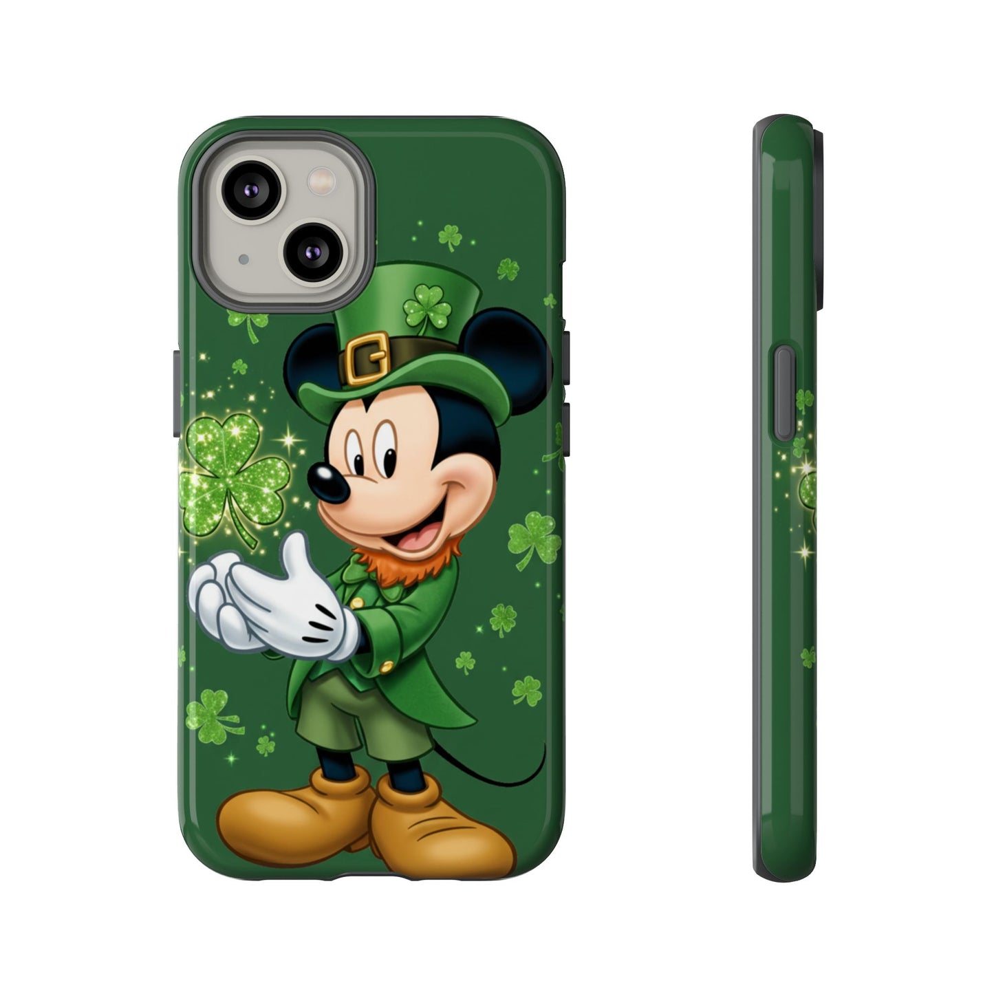 Disney Mickey Shamrock Durable Phone Case