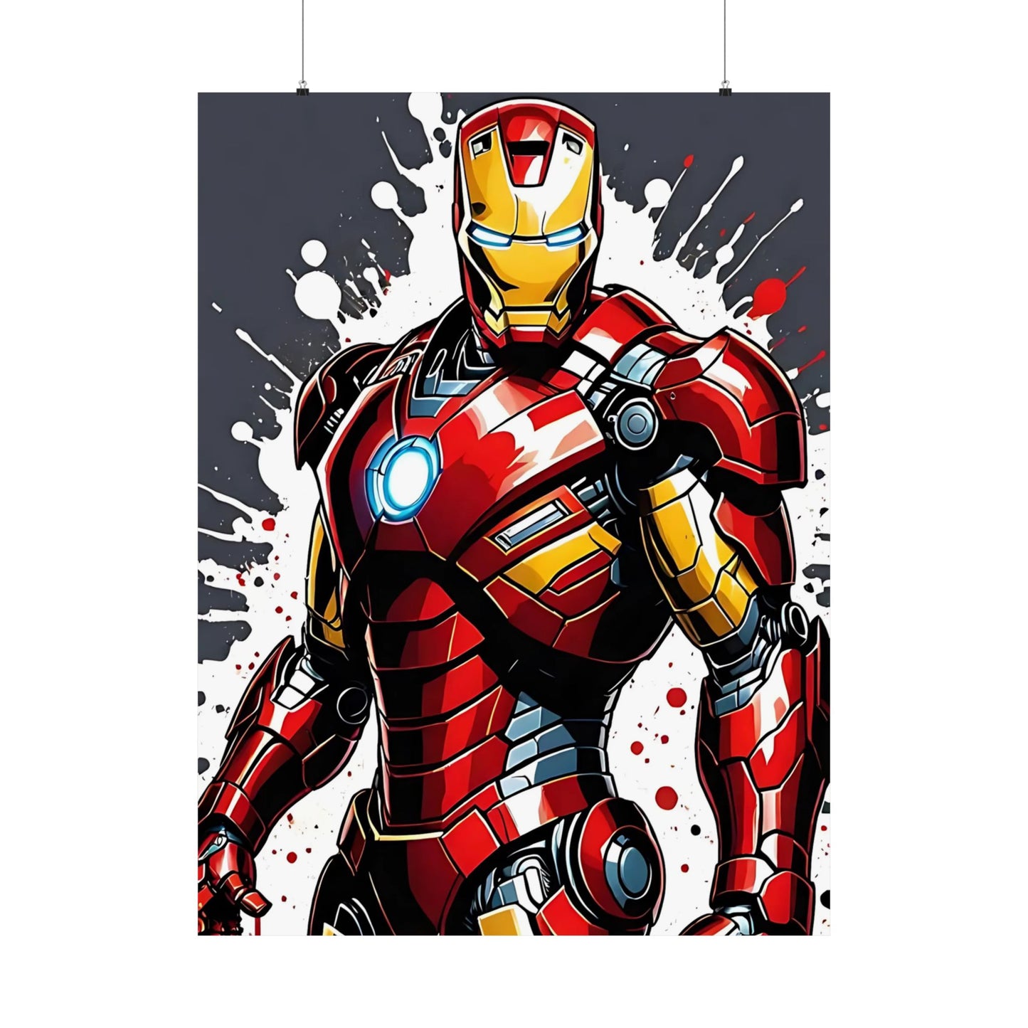 Armored Hero Premium Art Poster
