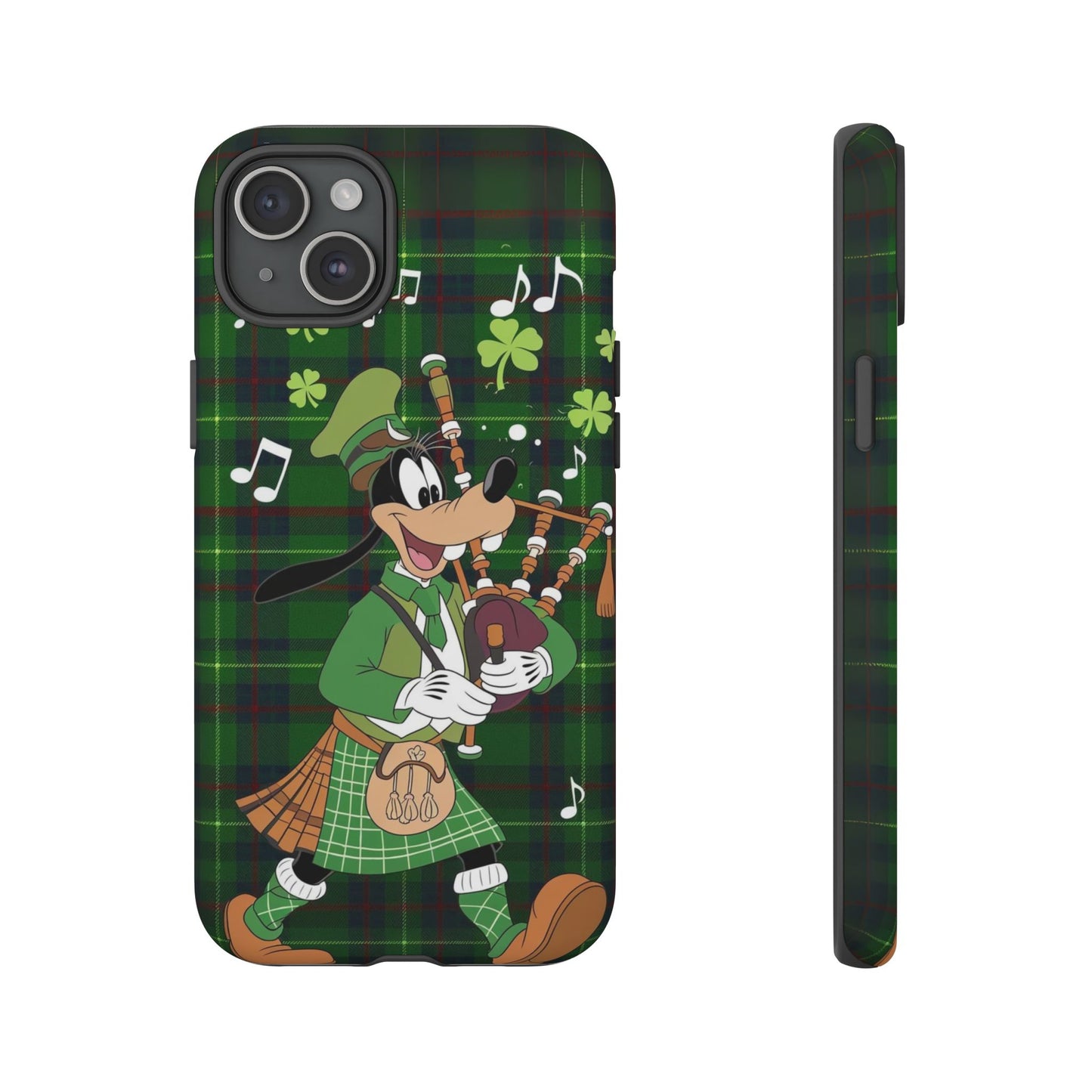 Disney Goofy St. Patrick's Day Durable Phone Case