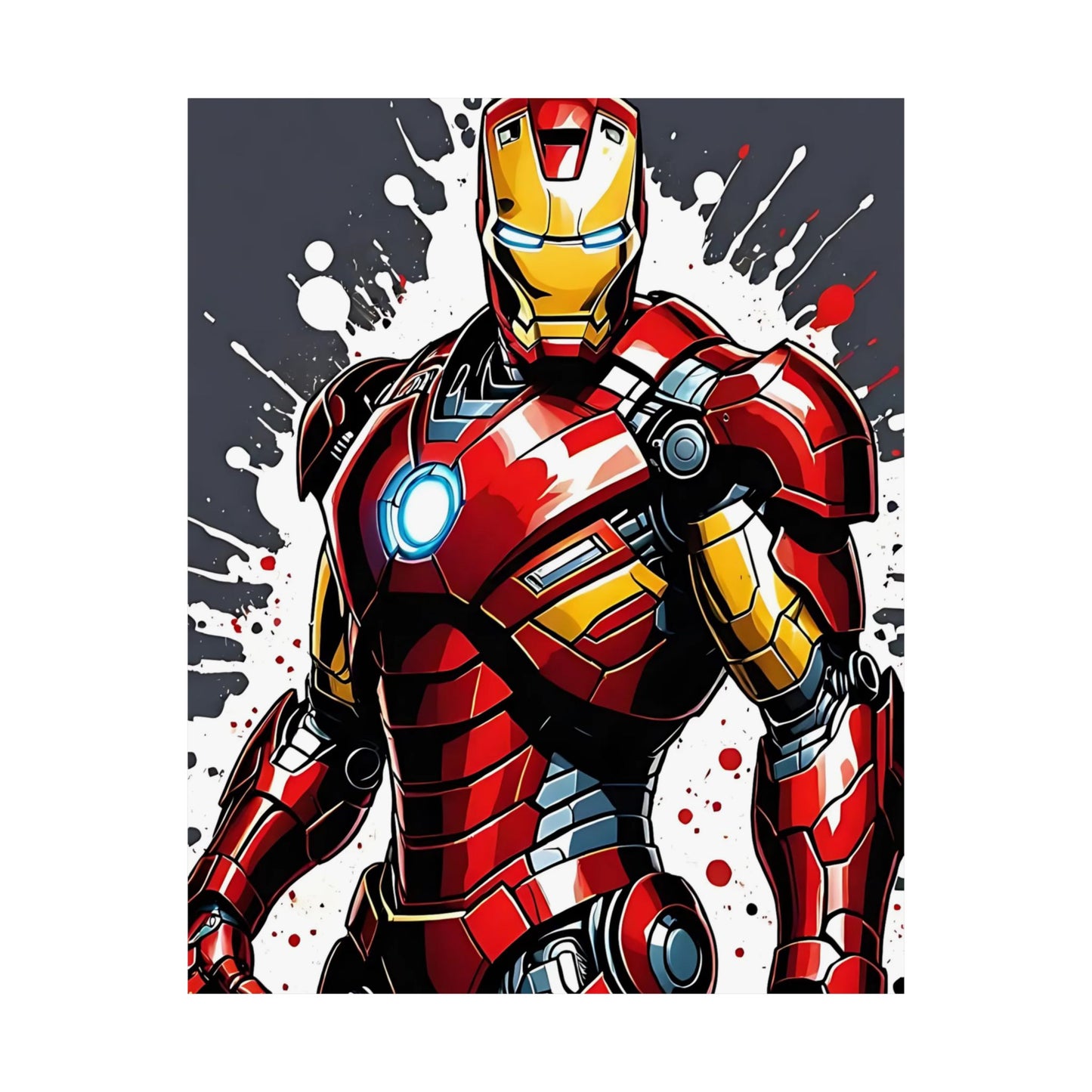 Armored Hero Premium Art Poster