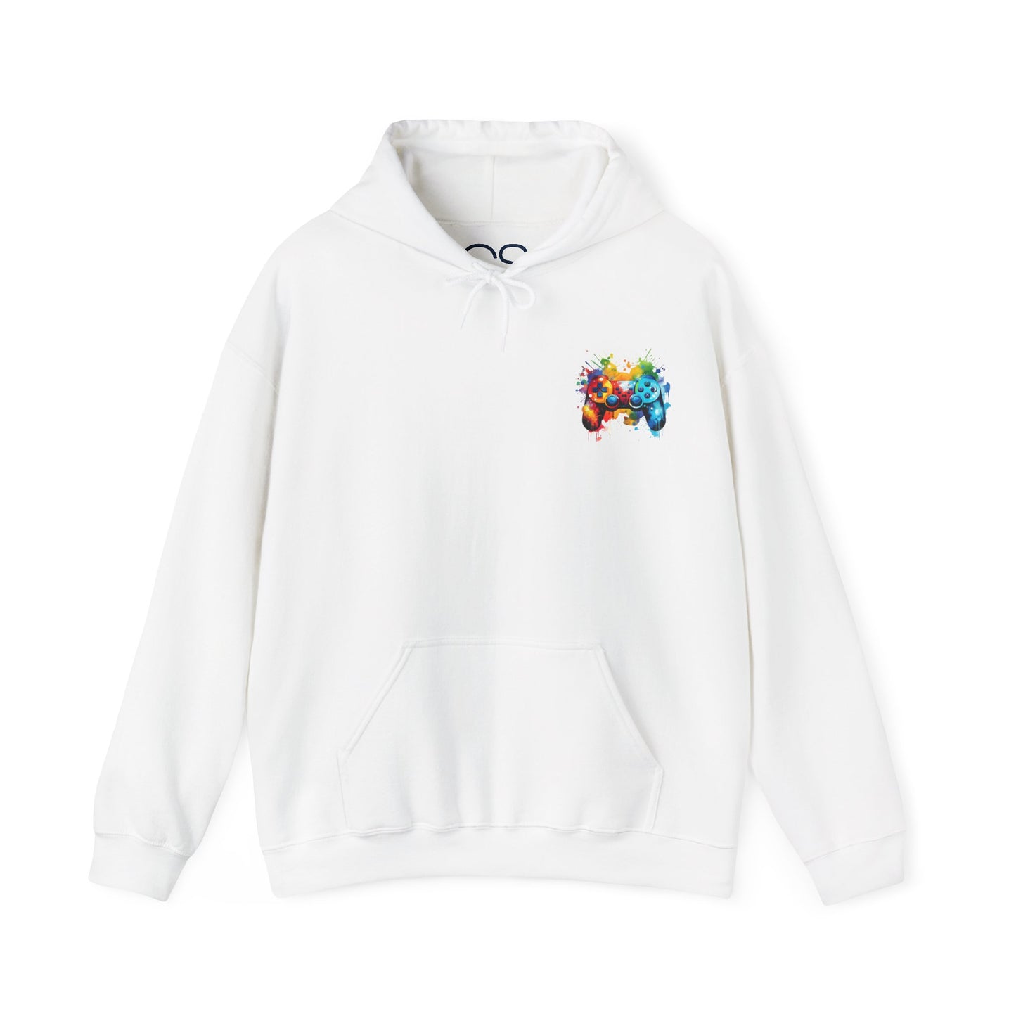 Vivid Gamer Skull Hooded Sweatshirt