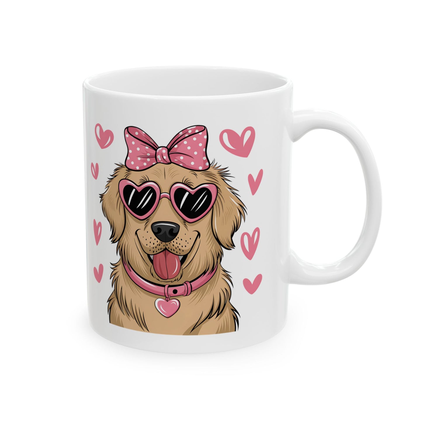 Valentine's Day Dog Mug