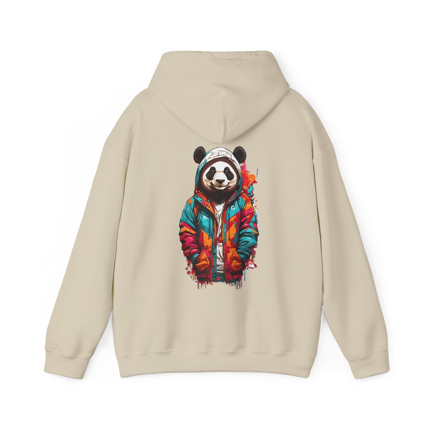 Trendy Panda Hooded Sweatshirt