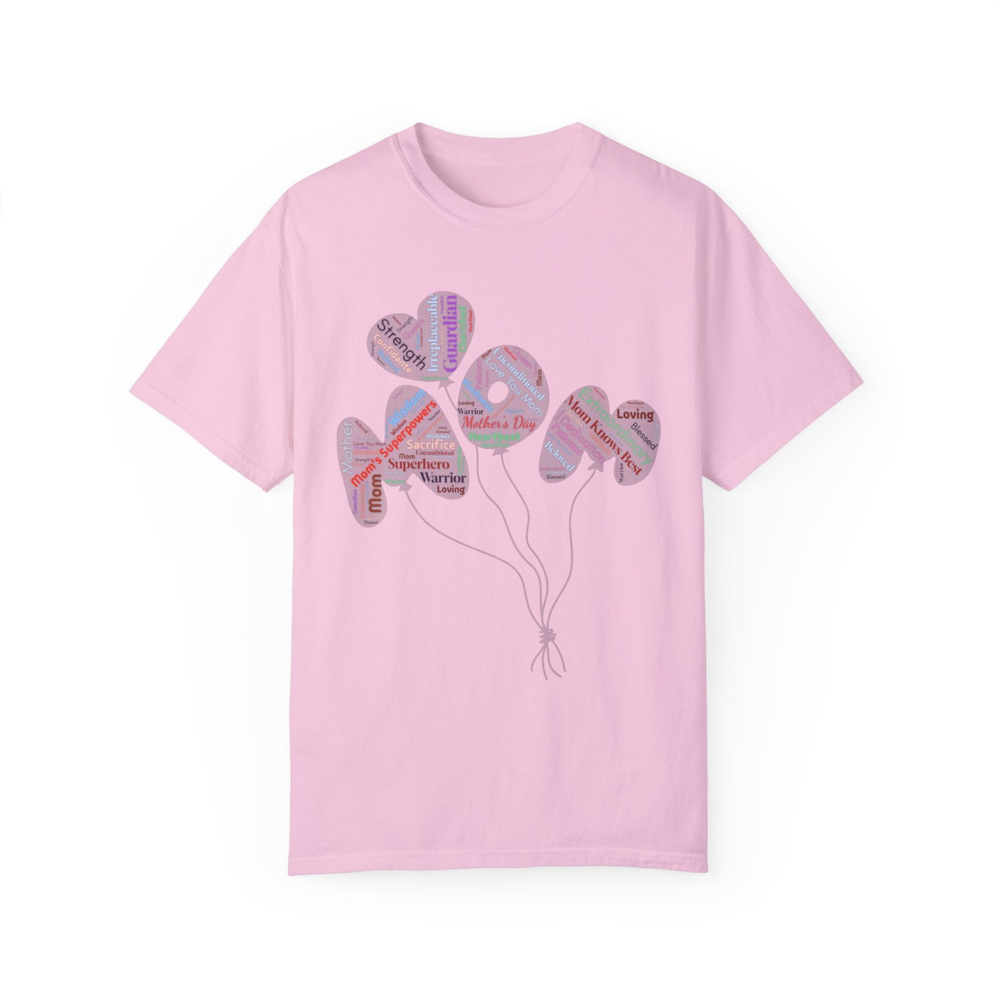Product Title "Mother's Day Heart Balloons T-Shirt