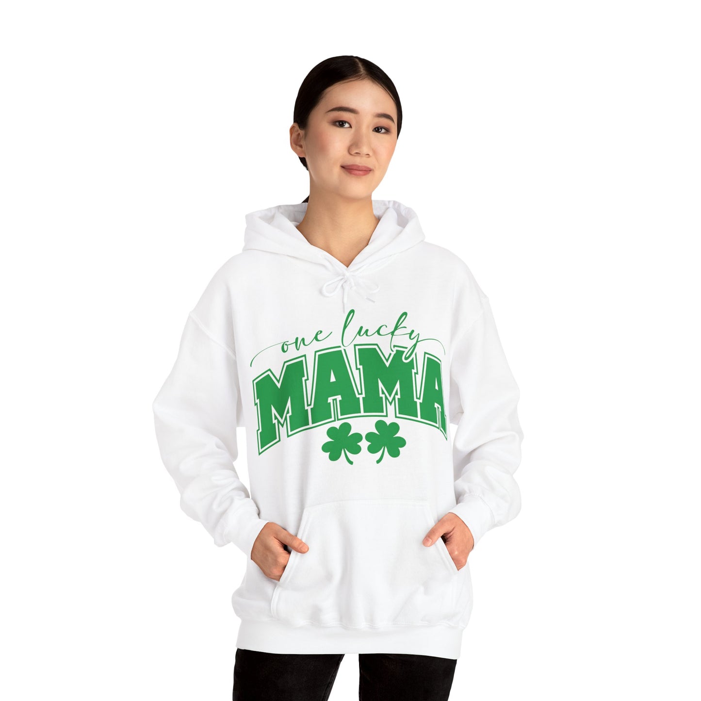 One Lucky Mama & Mini Matching St. Patrick's Day Hoodie Set