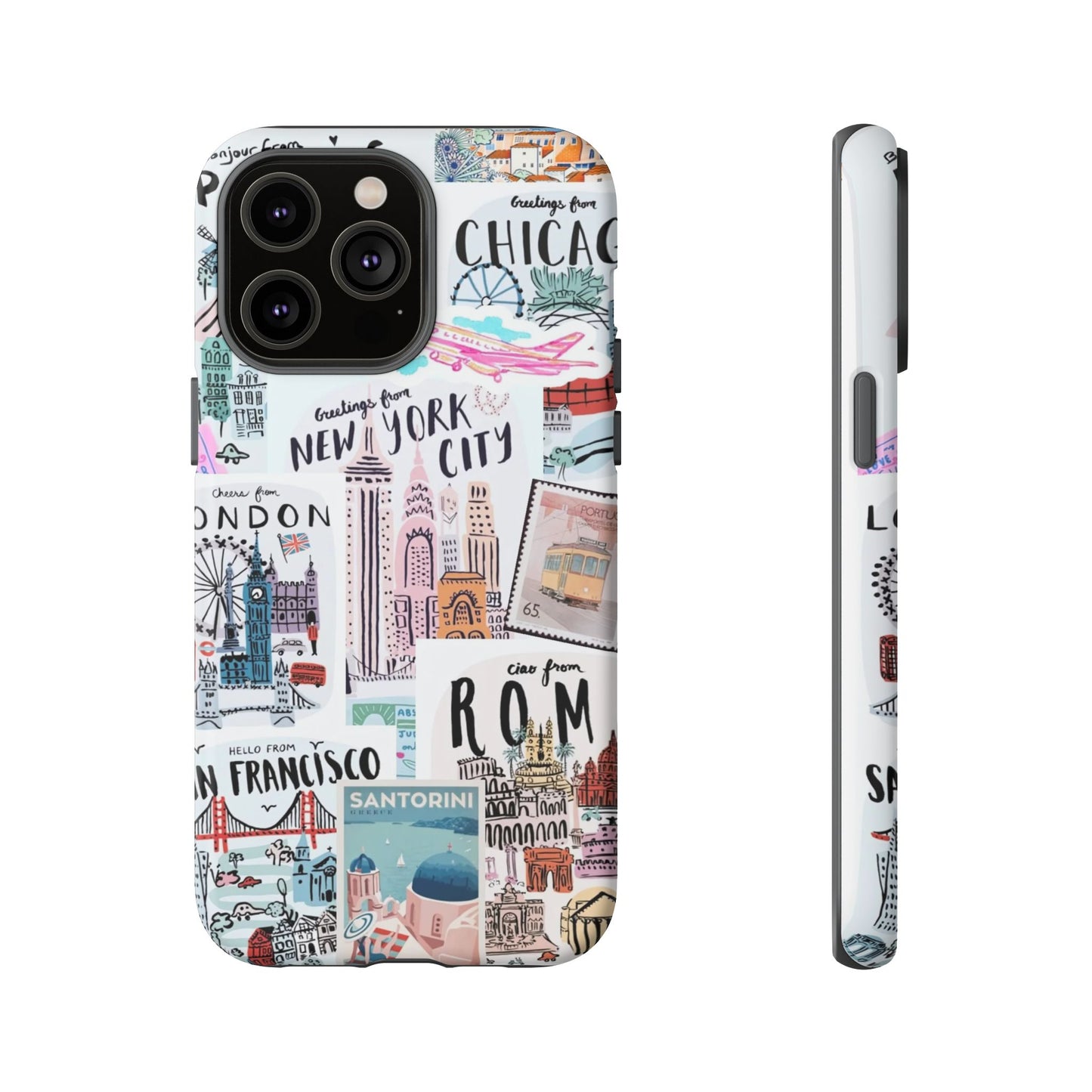 Wanderlust Travel-Themed Durable Phone Case