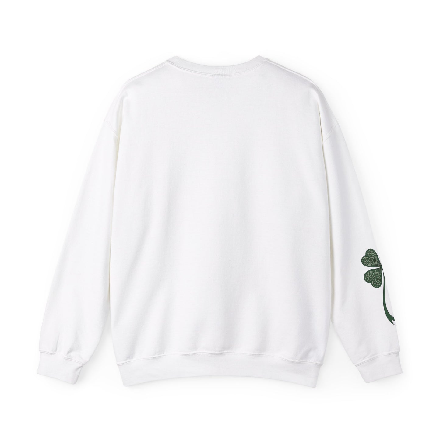 Lucky Shamrock Checkerboard Crewneck Sweatshirt