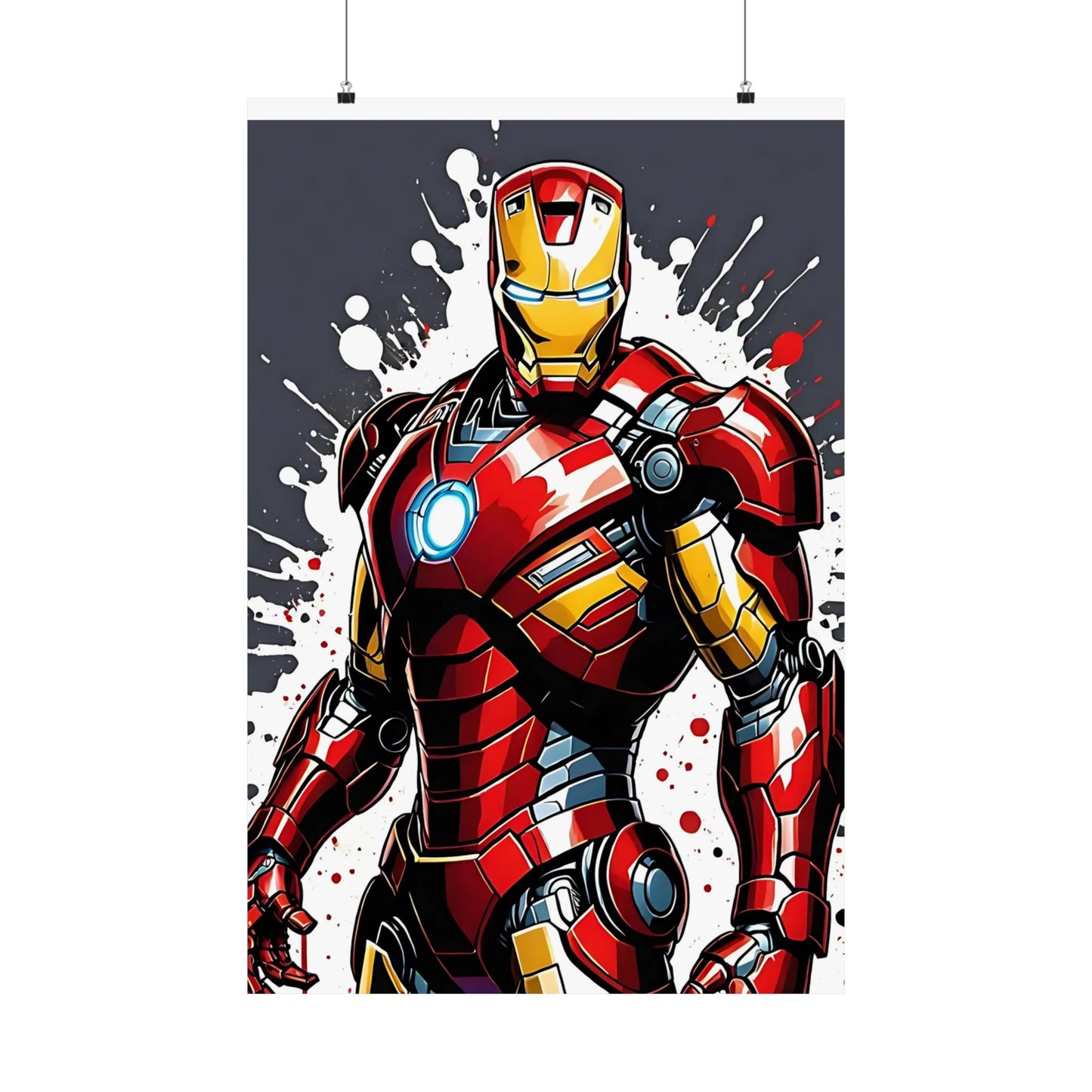 Armored Hero Premium Art Poster