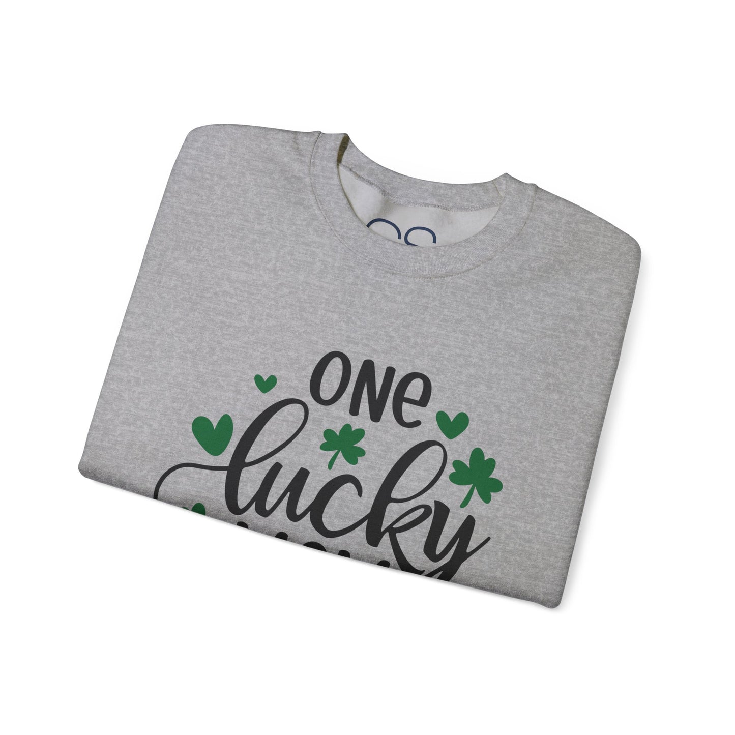 Personalized One Lucky Mom St. Patricks Day Sweatshirt