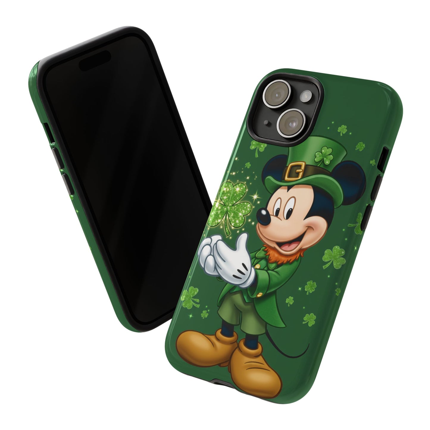 Disney Mickey Shamrock Durable Phone Case