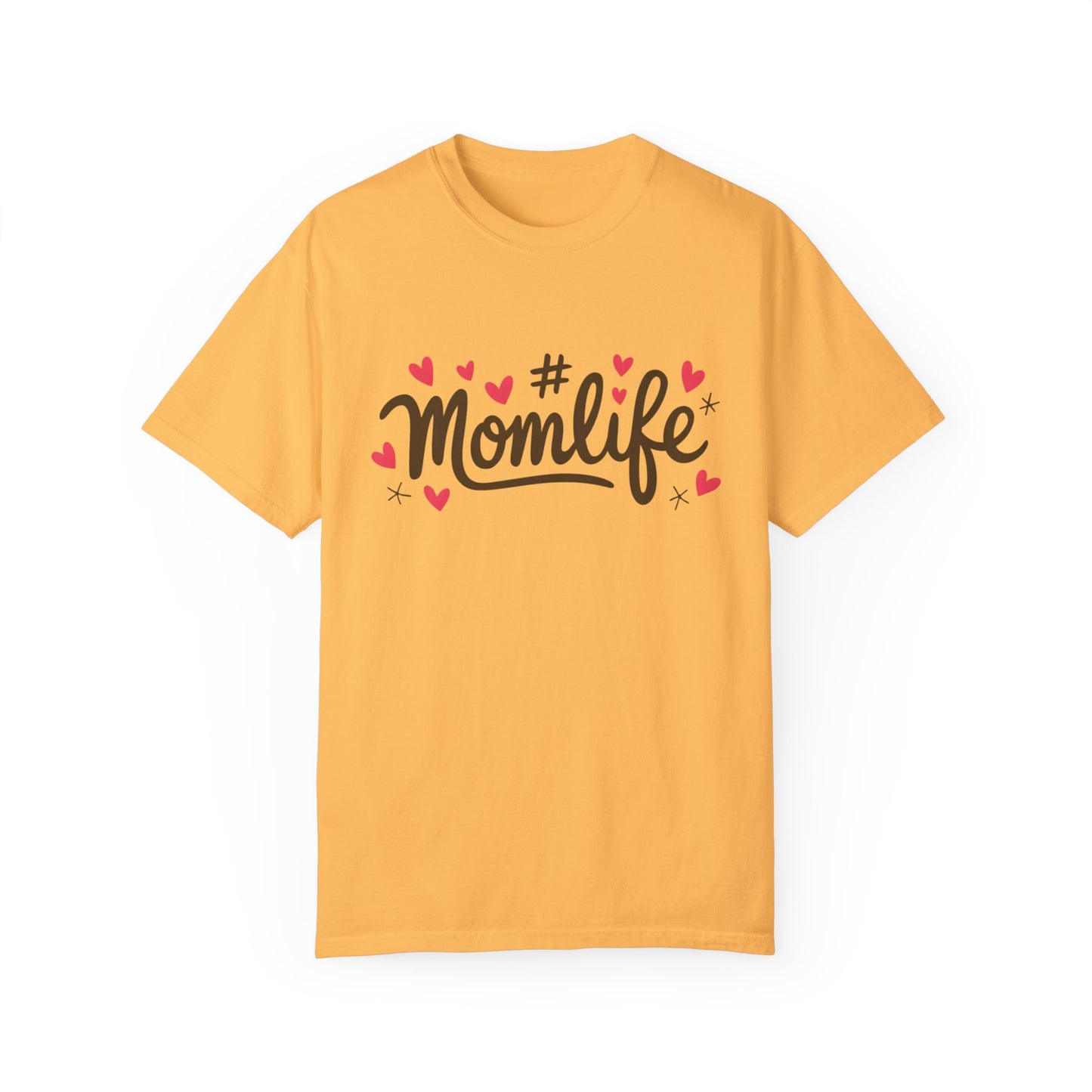 Momlife Heart-Adorned T-Shirt