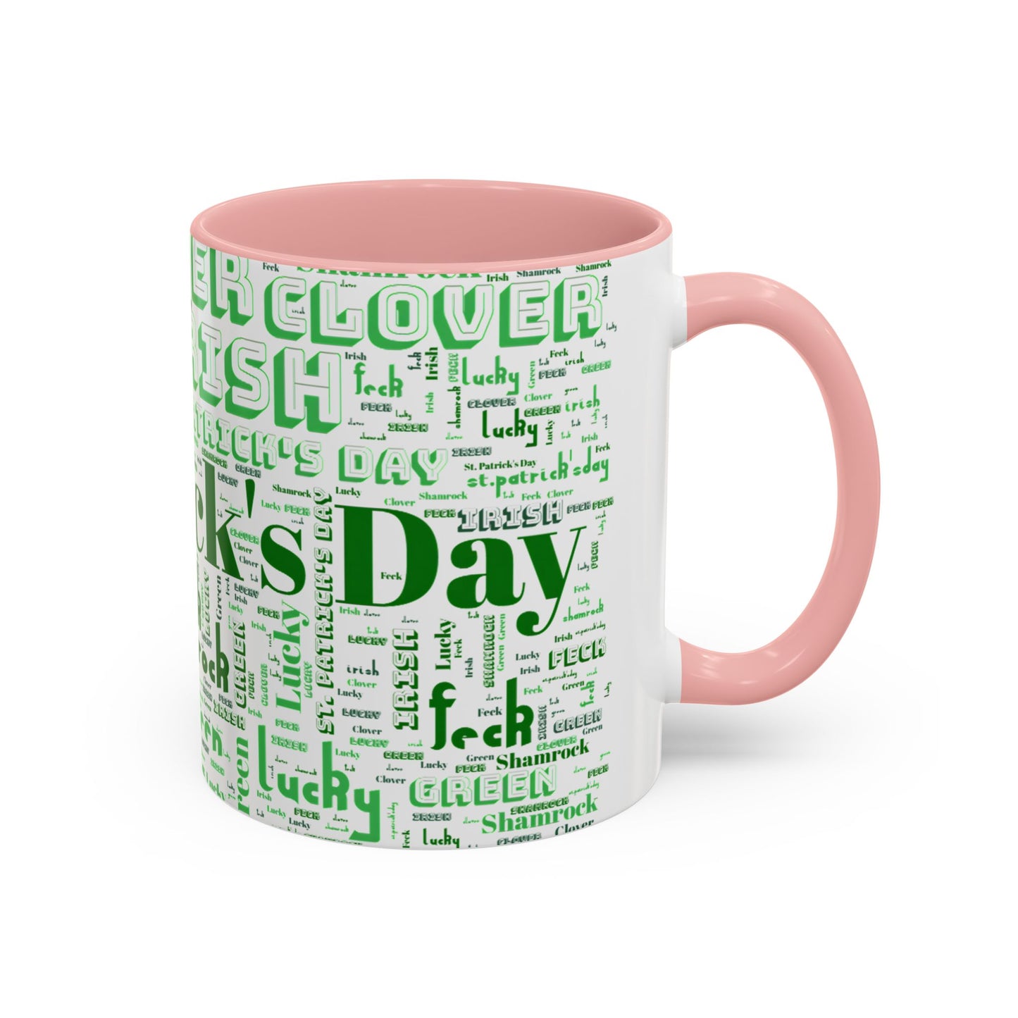 Irish St. Patrick's Day Word Art Mug
