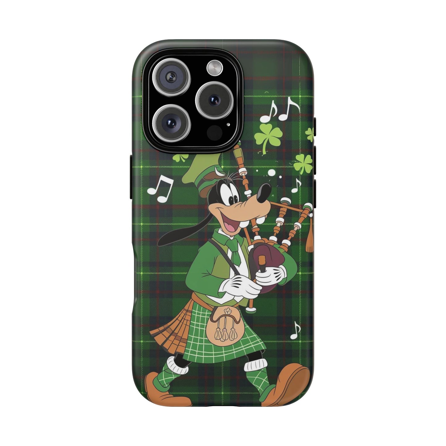 Disney Goofy St. Patrick's Day Durable Phone Case