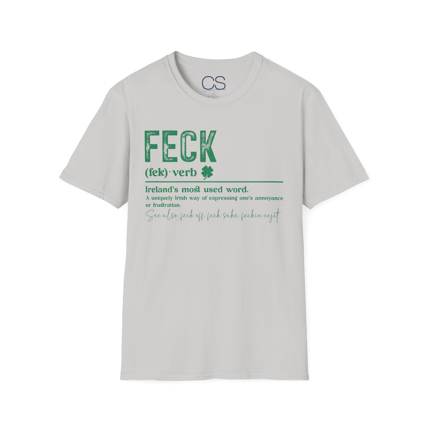 Luck of the Irish Shamrock Unisex Softstyle T-Shirt