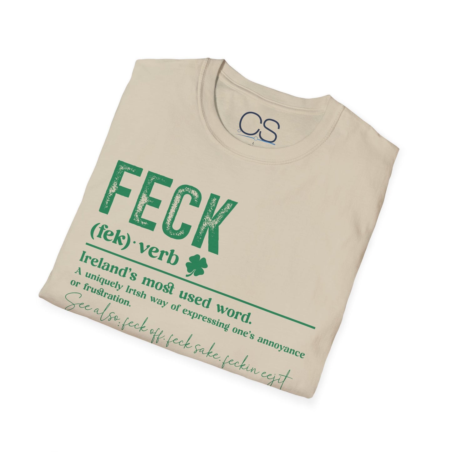 Luck of the Irish Shamrock Unisex Softstyle T-Shirt