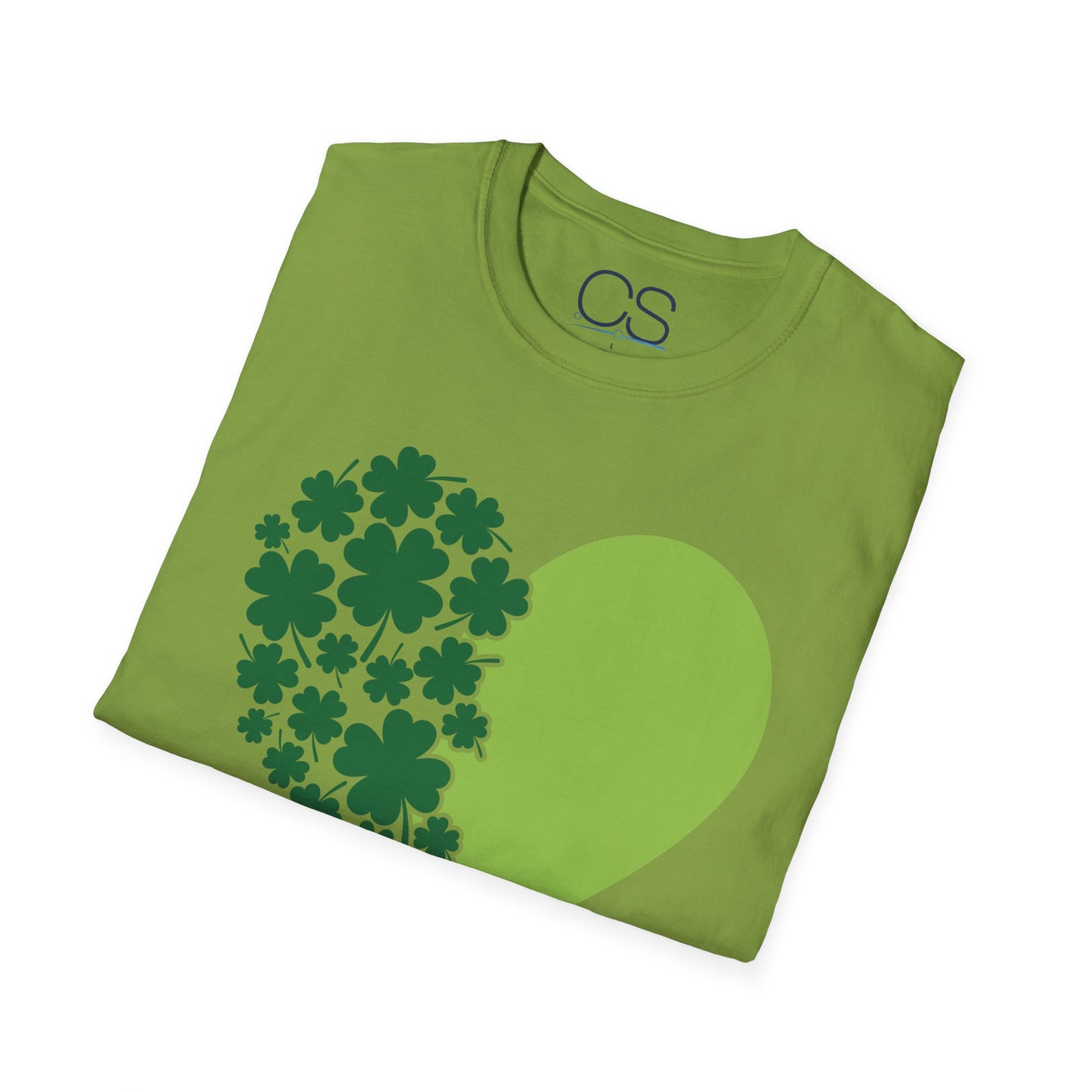 Irish Shamrock Heart T-Shirt