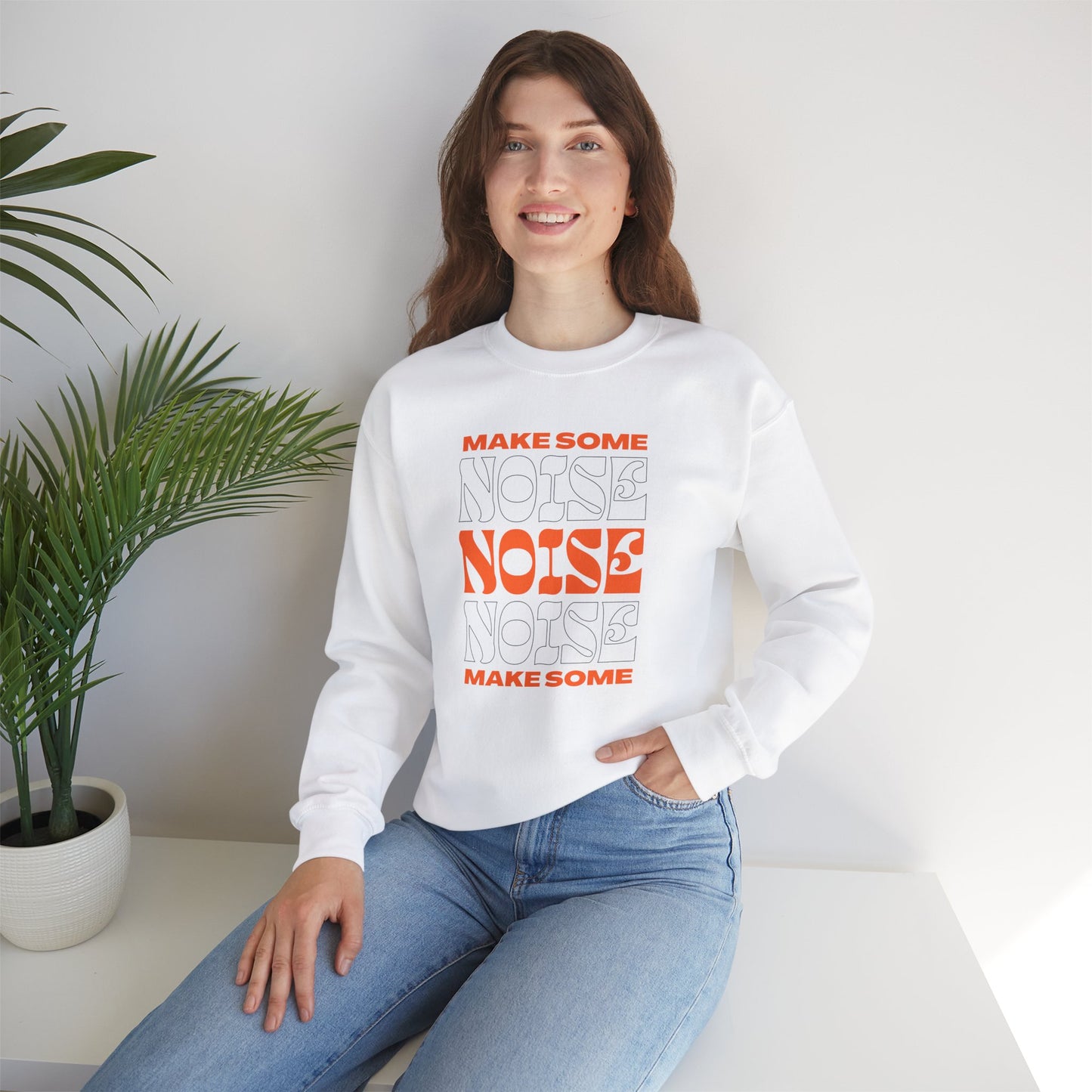 Make Some Noise Crewneck Sweatshirt