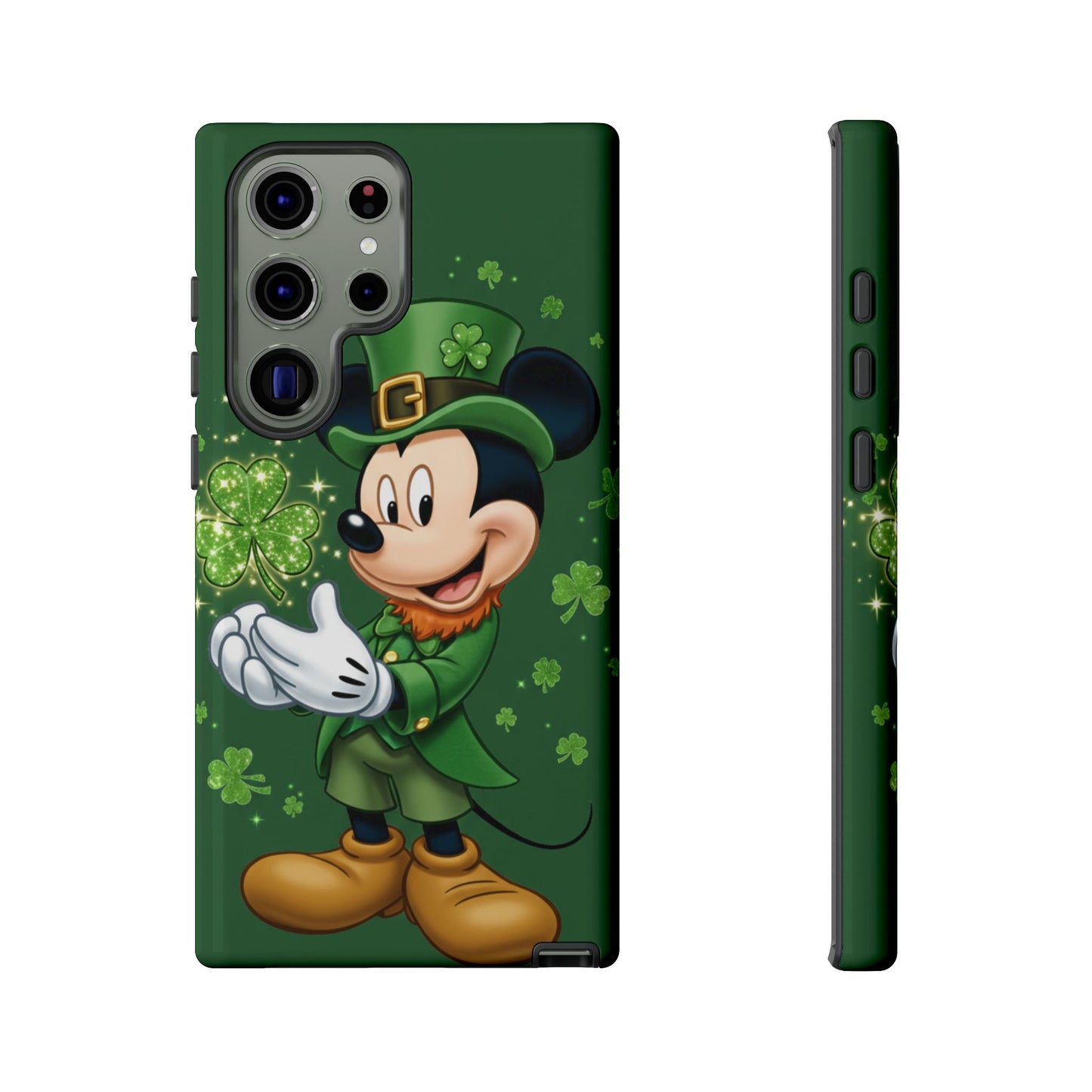 Disney Mickey Shamrock Durable Phone Case